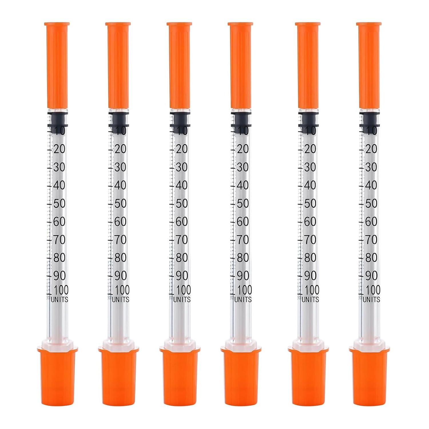 1ml Syringes with 30G 1/2" (13mm) Needle, Individual Wrapped, 30PACK (1CC 30G 1/2"-30PACK)