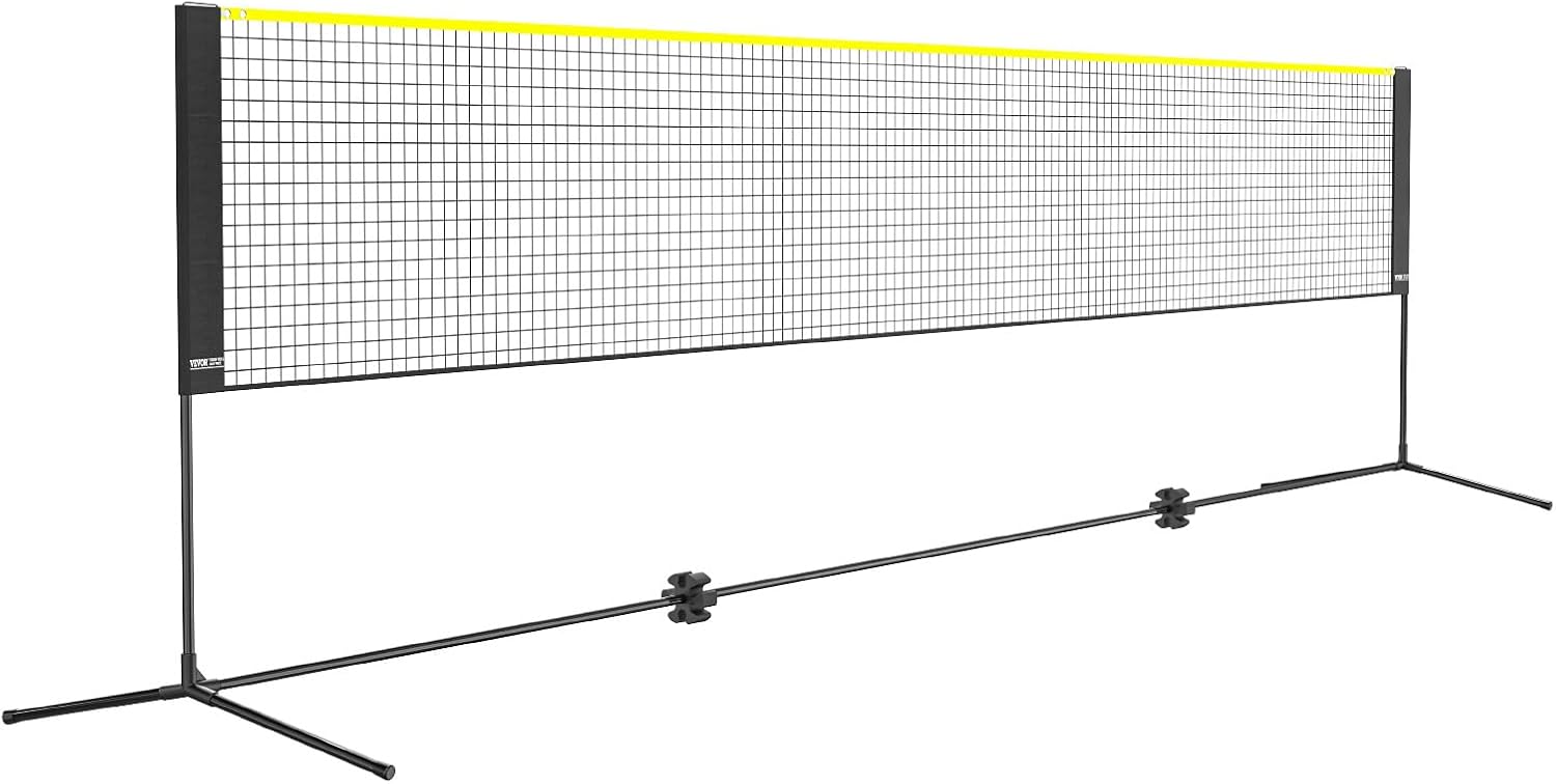 VEVOR Badminton Net, Height Adjustable Volleyball Net
