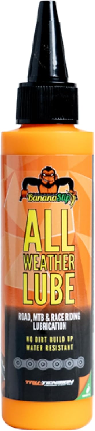 Tru Tension | BananaSlip All Weather Lube | Road, Mountain & Race Bike Lubricant | Bicycle Tools & Accessories | 50ml