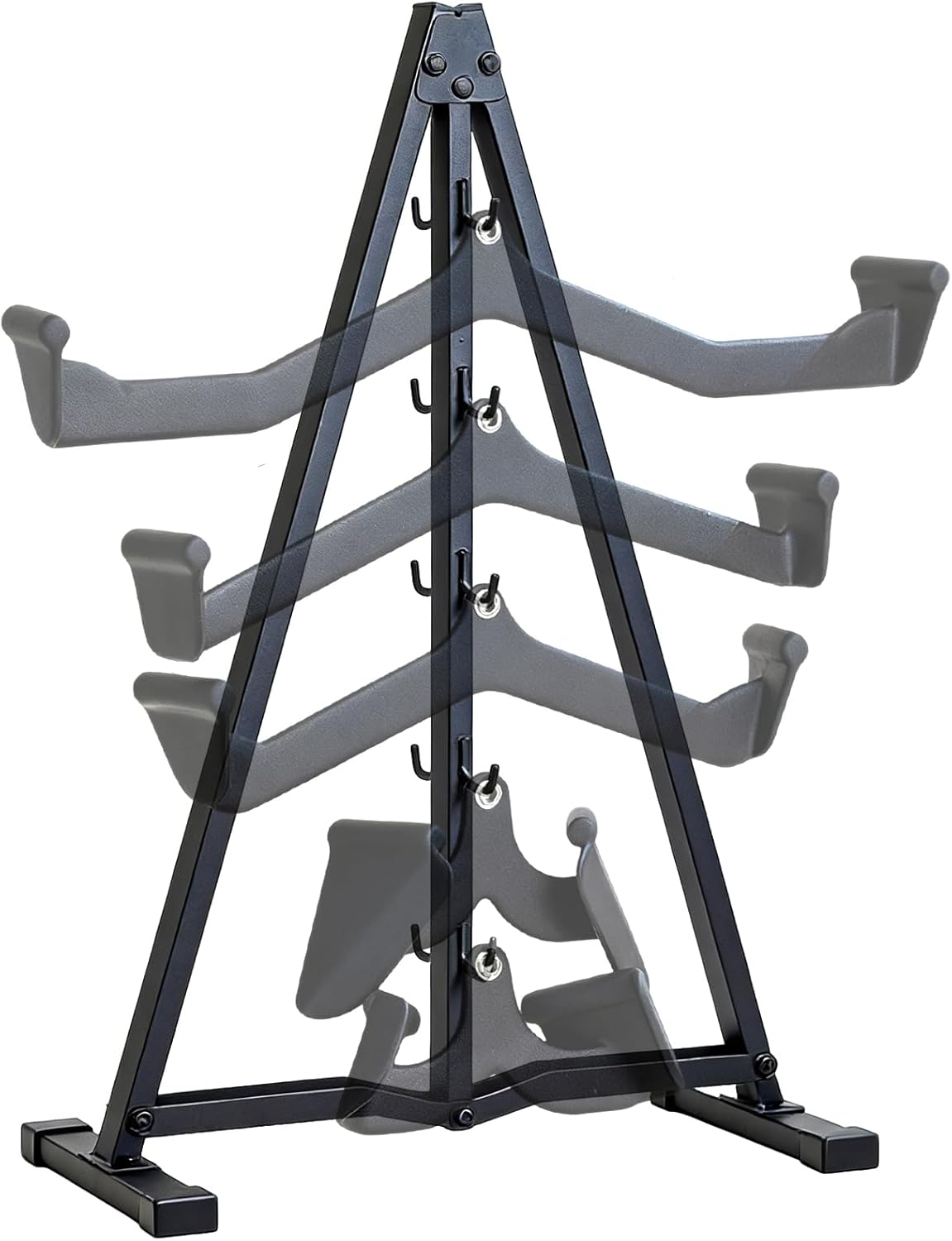 LAT Pulldown Storage,LAT Bar Organizer,LAT Pulldown Attachments.Attachment Storage Rack for Mag Grip - Home Gym Fitness Heavy Duty A-Frame Stand and Gym Wall Storage.