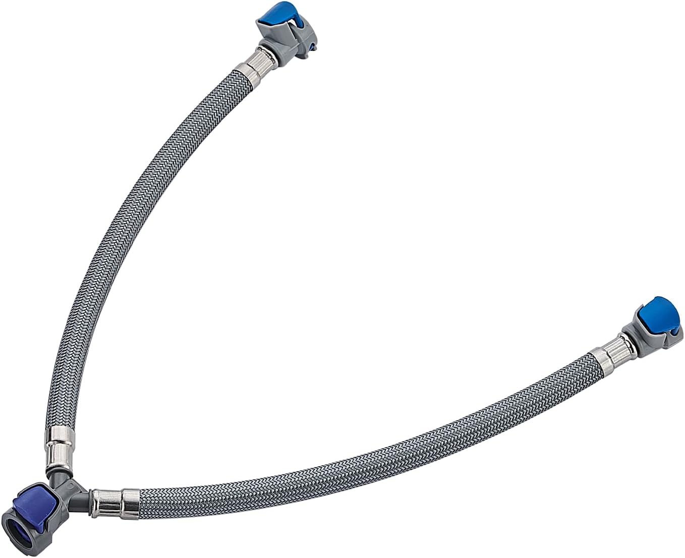 Quick Connect Y Hose for Widespread Faucet Snap-in Fast Lock Lines