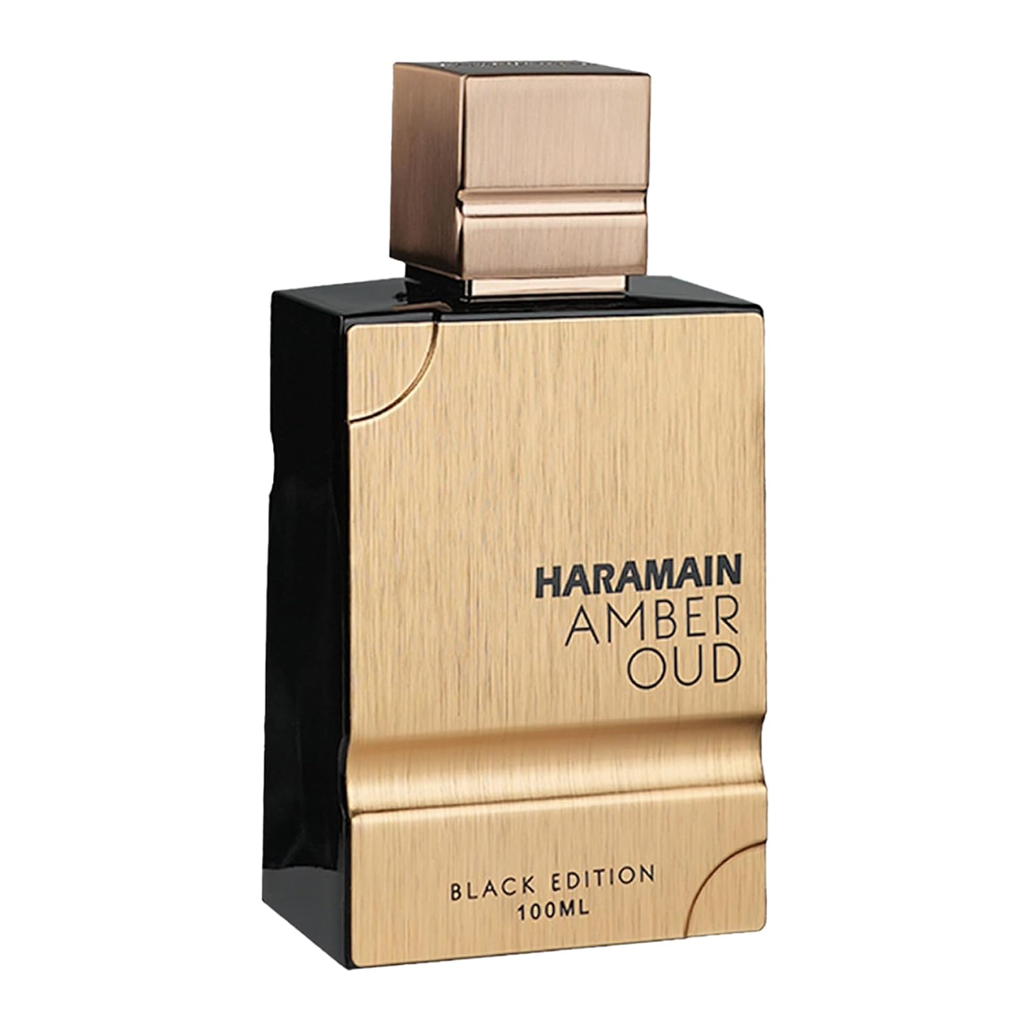 Al Haramain Amber Oud Black Edition for Unisex - Arabian Perfume for Women & Men - Long Lasting Woody Fragrance with Notes of Cardamom, Lavender, Leather, Amber - Arabic Cologne - 3.33 oz EDP Spray