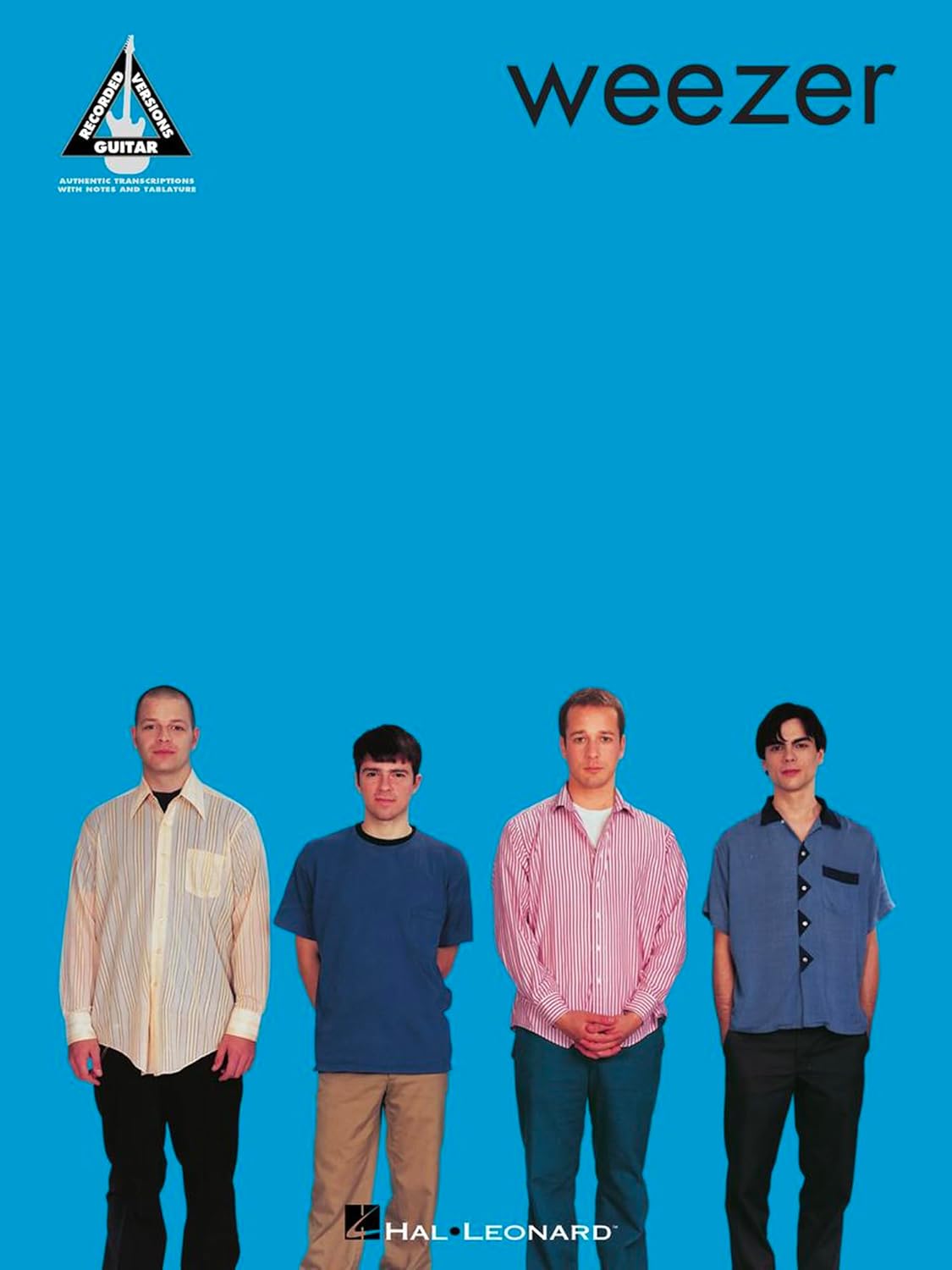 Weezer – The Blue Album Guitar TAB Sheet Music Songbook | Authentic Transcriptions for Electric Guitar | Alternative Rock Music Book for Intermediate and Advanced Players