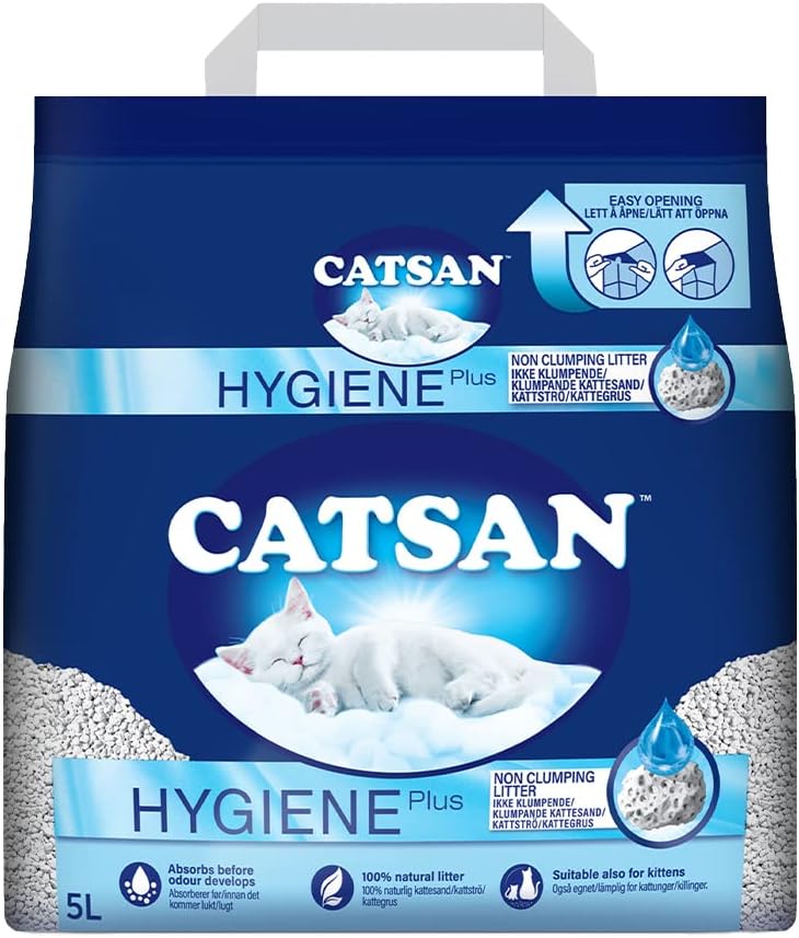 Catsan Cat Litter, 5 Litre - High Absorption and Odor Control