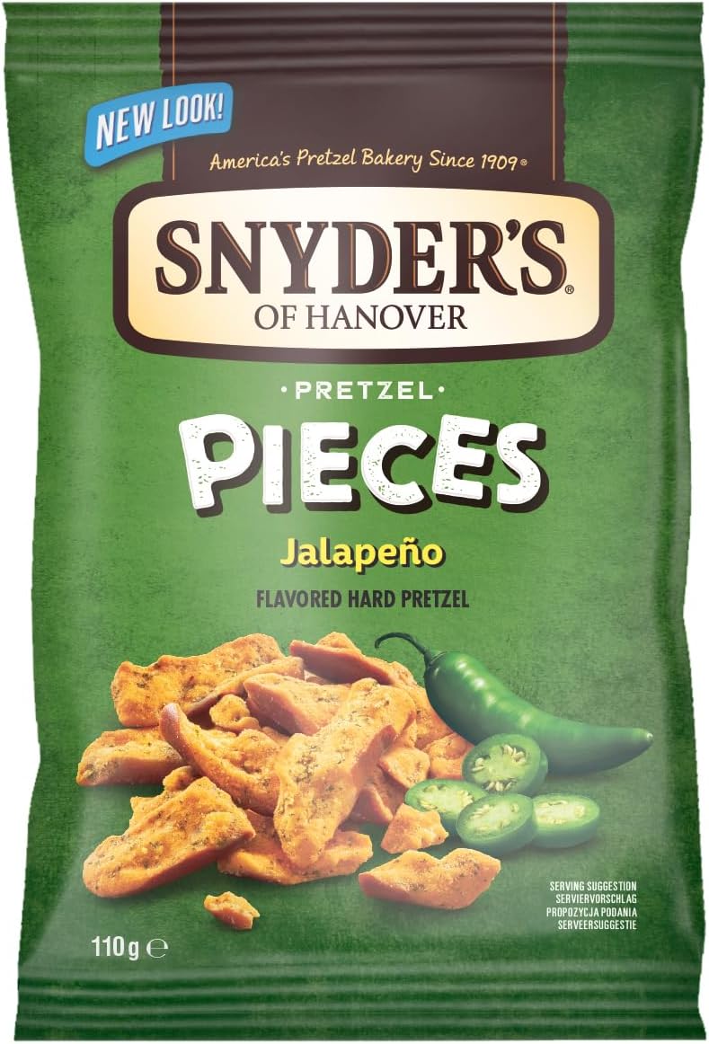 Snyder's Pretzel Pieces Jalapeno 10x110g