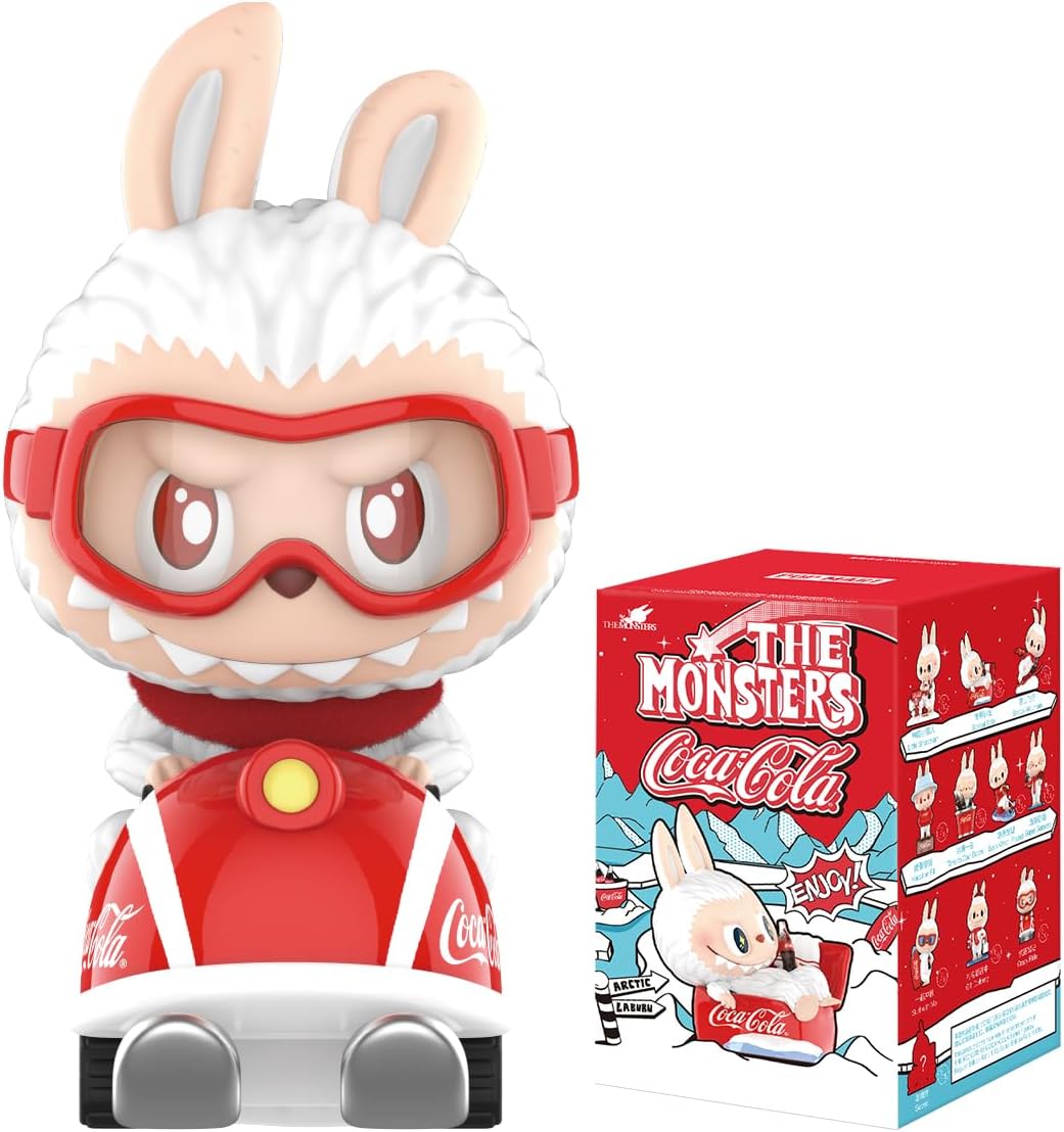 POP MART THE MONSTERS COCA-COLA Series Figures 1Box Exclusive Action Figure Box Toy Popular Collectible Art Toy Cute Figure Creative Gift, for Christmas Birthday Party Holiday
