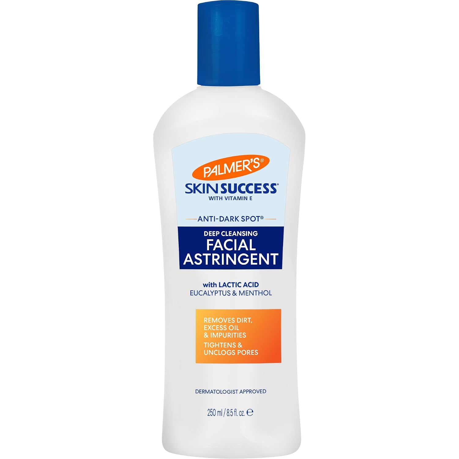 Palmer's Skin Success Deep Cleansing Facial Astringent With Vitamin E, 8.5 Ounce (Pack of 4) - Packaging May Vary