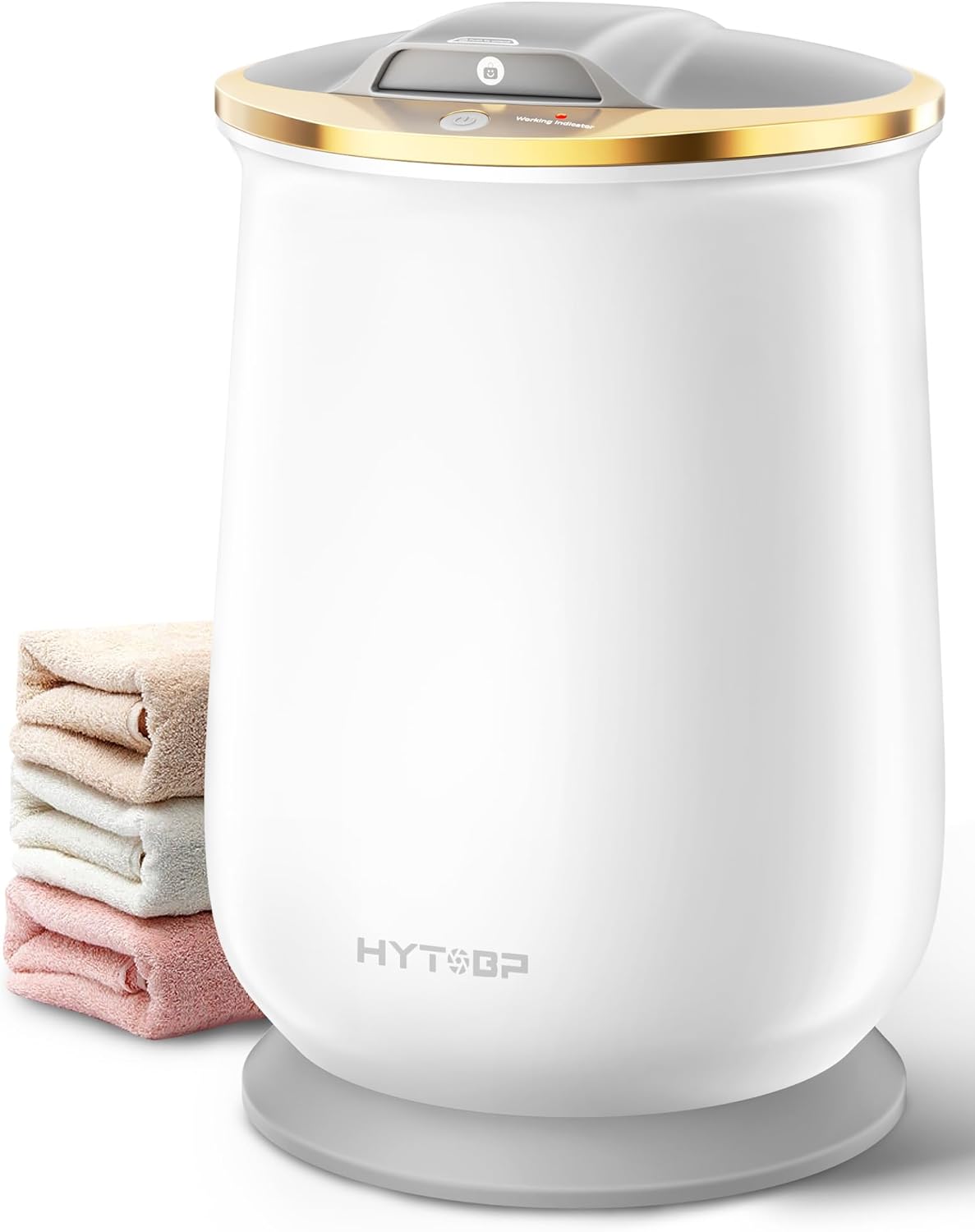 Towel Warmer, Large Hot 25L Towel Warmer Bucket, Towel Warmers for Bathroom Fits Up to Two 40"X70" Large-Sized Bath Towels, Heating Towels/Bathrobes/PJ's/Blanket.