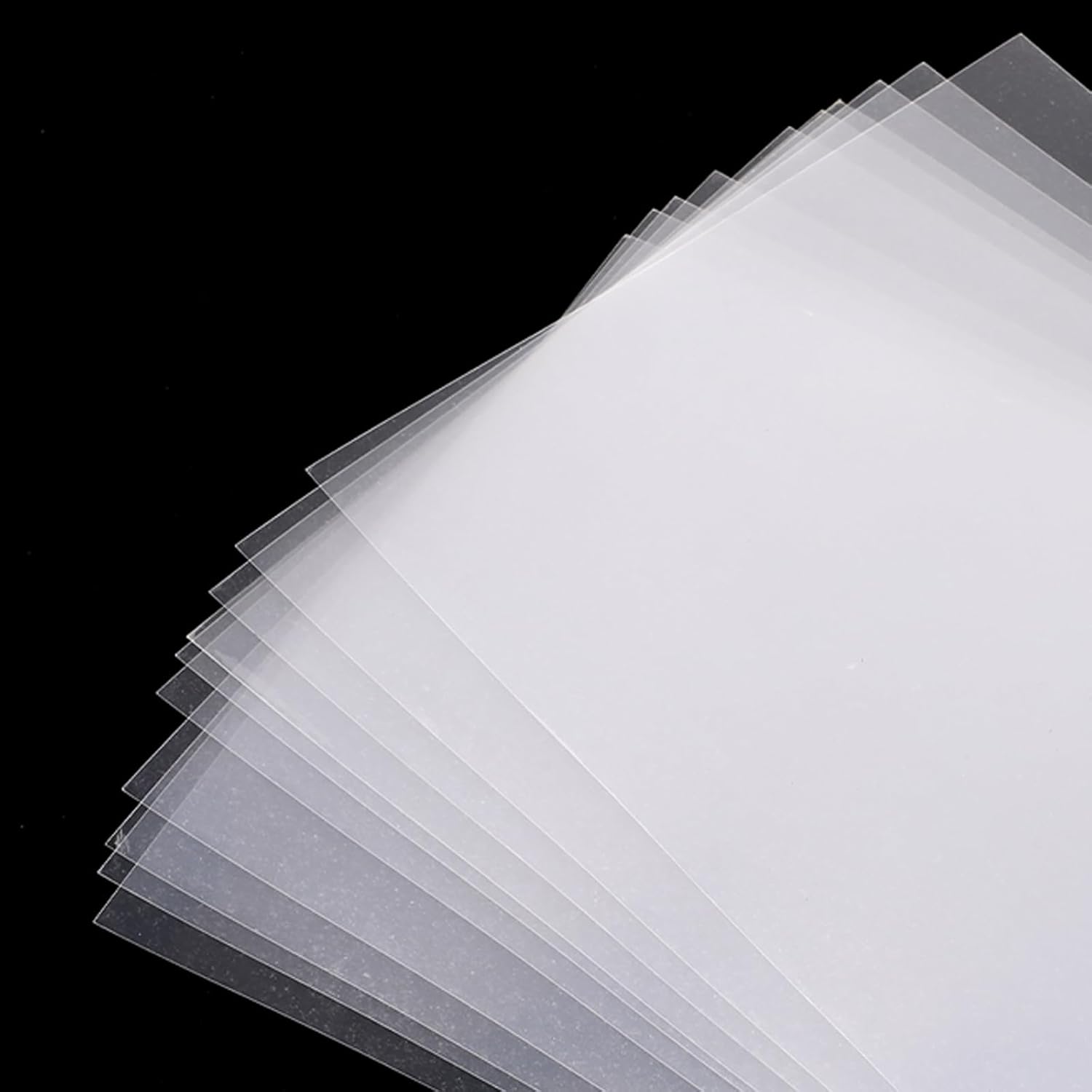 ElevateTech 10 Pcs Clear Plastic Sheet PET Flexible Lightweight Thin Panels Sheets Shatterproof Glass Alternative Durable PET Sheet Panels for DIY Craft Projects Picture Poster Frames Frames Arts Craf