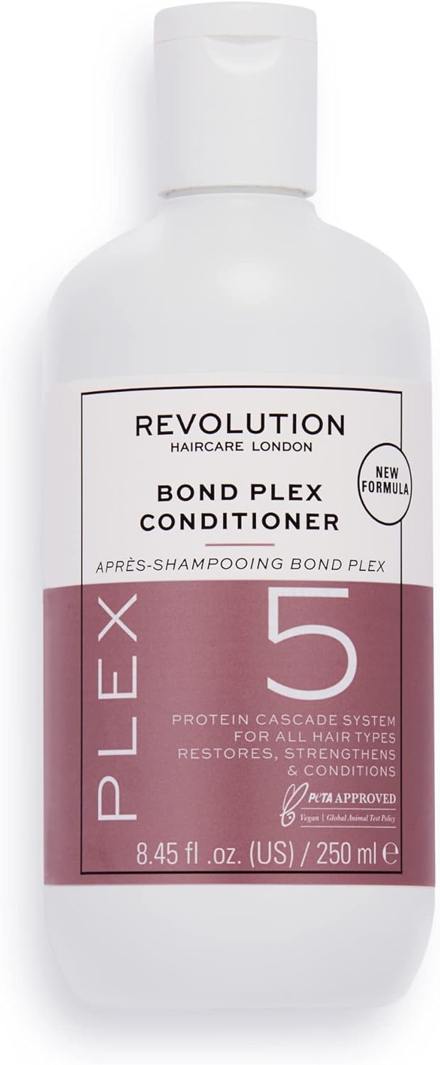 Revolution Beauty London Haircare London, Plex 5 Bond Conditioner, RePairing and Hydrating Formula, 250ml