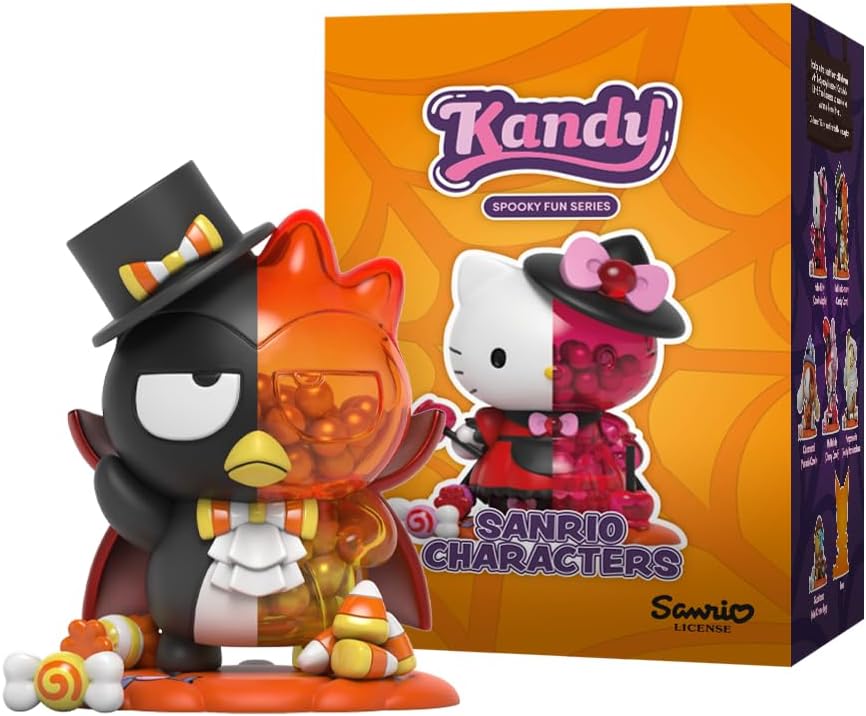 Kandy x Sanrio Spooky Fun Autumn Halloween Edition | Blind Box Collectible Figurines | One Pack - Includes One Random Figure