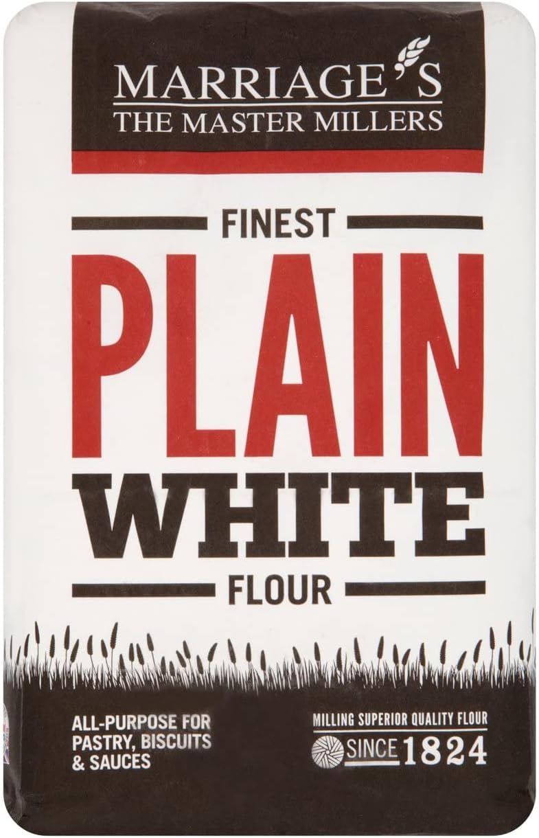 Marriages Finest Plain White Flour 1500g (Pack of 2)