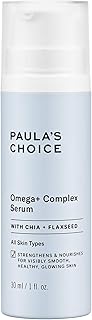 Paula's Choice Omega+ Complex Serum with Hyaluronic Acid, Fatty Acids & Ceramides, Lightweight Hydration for Fine Lines & Wrinkles and Dryness, Fragrance-Free & Paraben-Free, 1 Fl Oz