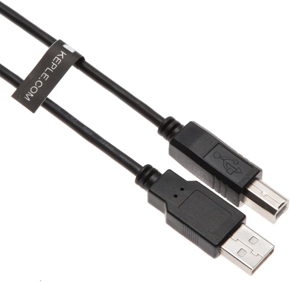 USB B Cable for DJ Midi Controllers, keyboards, samplers, effect pads, Syntesizers Numark, Pioneer, Native Instruments, Traktor, Denon, Akai to MacBook Dell HP 5m
