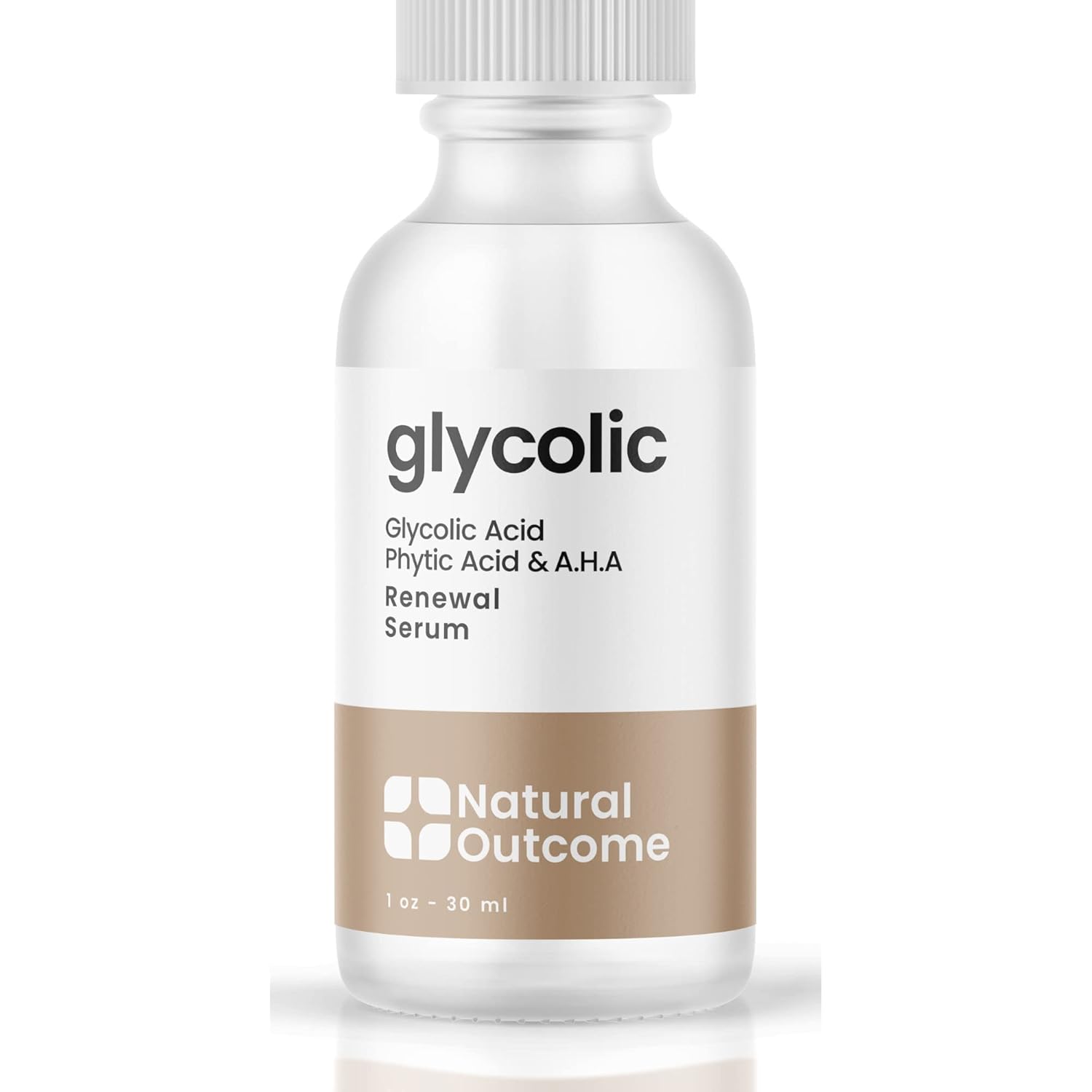 Glycolic Acid/AHA 12% Renewal Serum | Anti-Aging Exfoliating Facial Serum | Increases Cell Turnover Leaving Behind Smoother Skin | Clarifies Acne and Rejuvenates Skin | 1 Oz