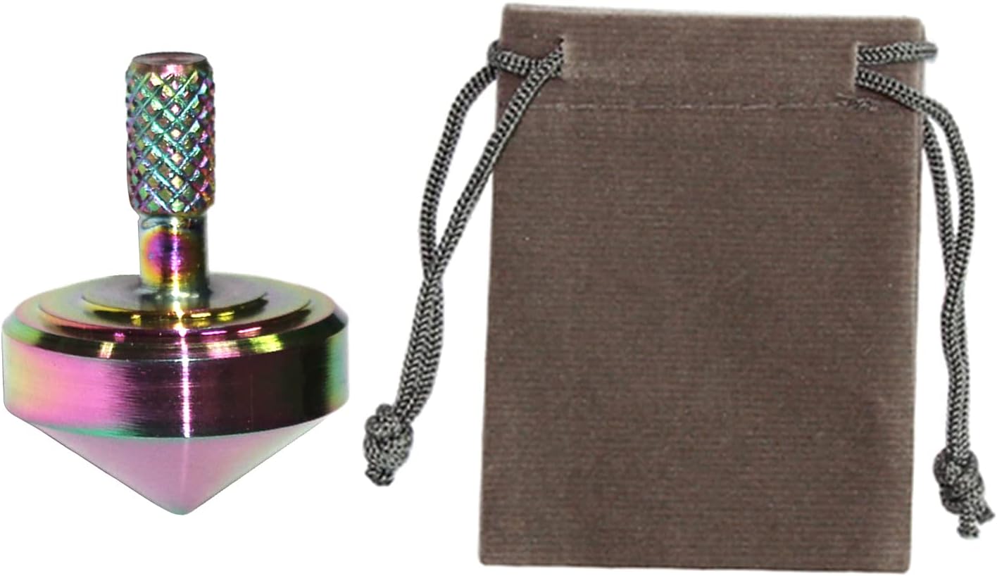 Hypnosis Gyroscope High Speed & Rotating Novelty Office Desktop Stress Toy For Adults Pressure Plate Toy