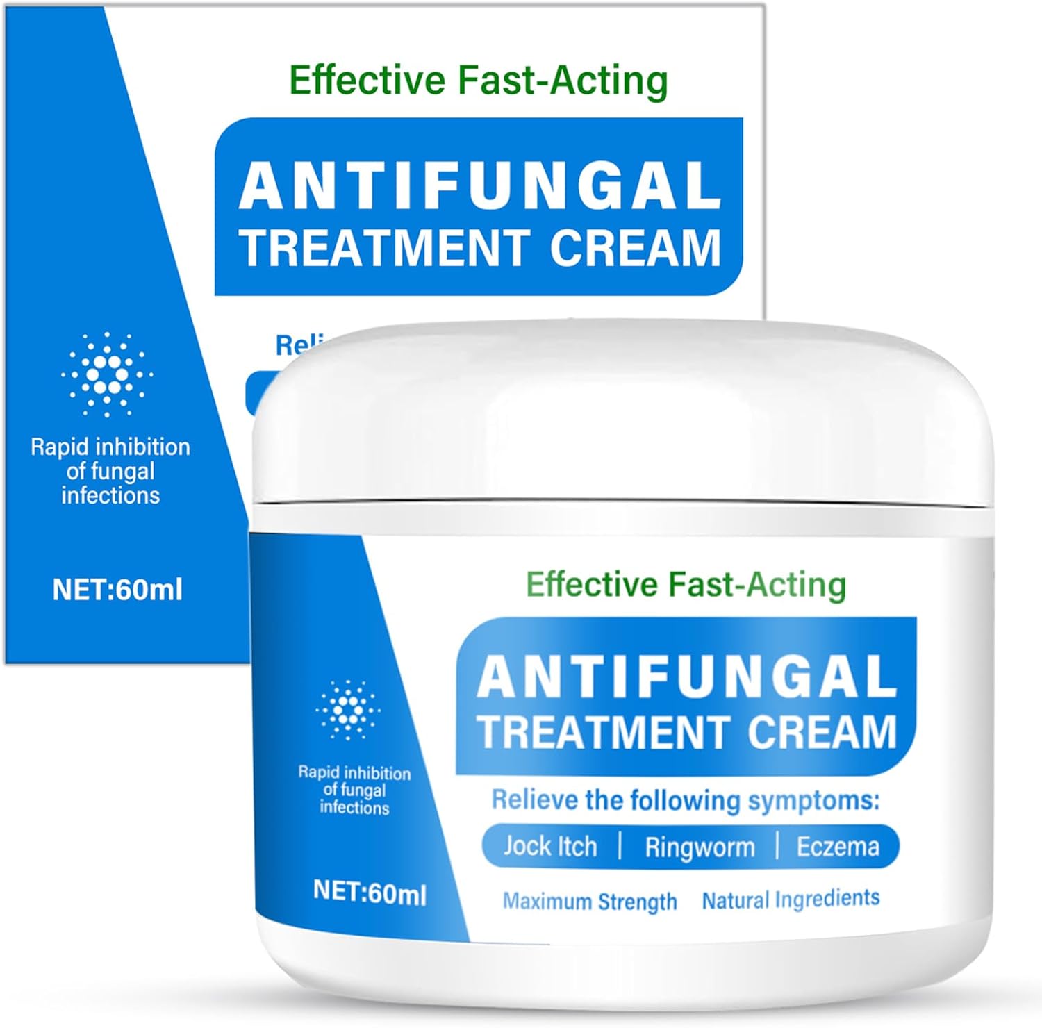 Antifungal Cream, Anti Fungal Skin Cream for Jock Itch, Athletes Foot Treatment Ringworm Cream for Adults Tinea Versicolor