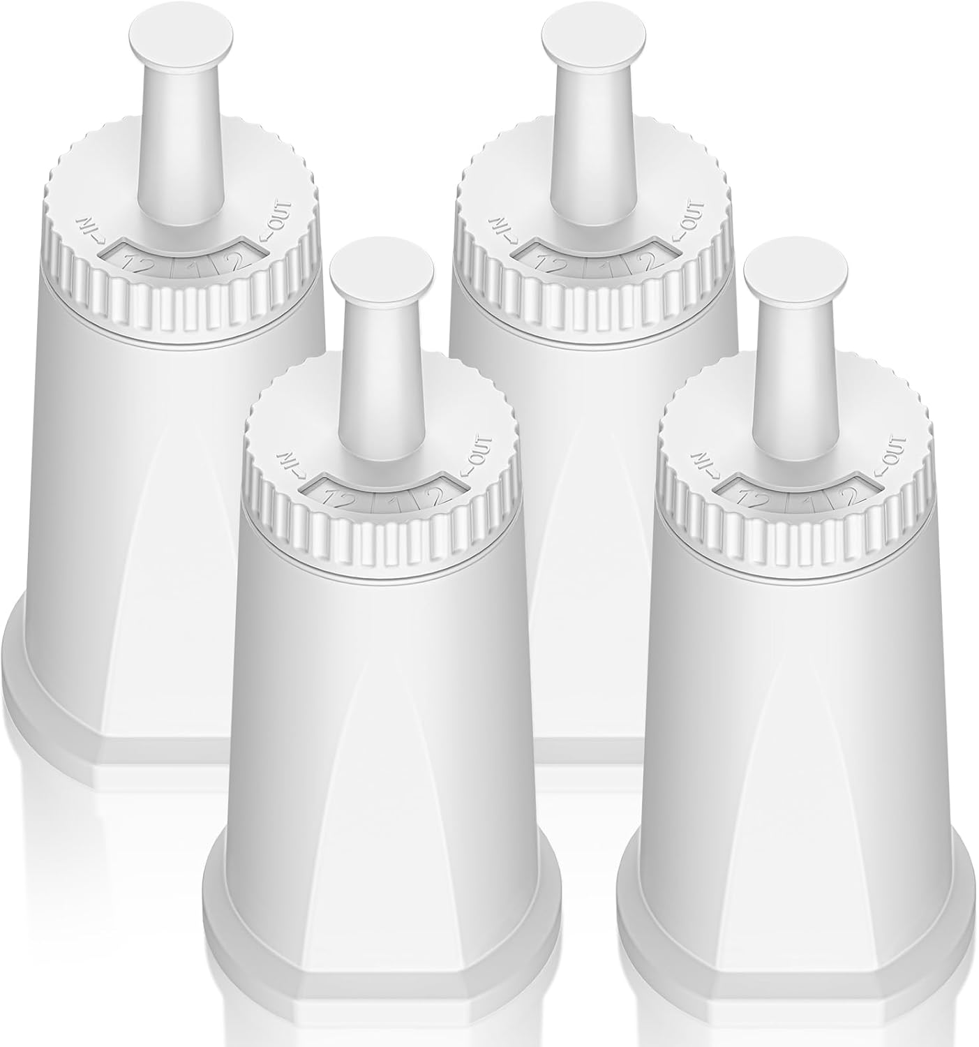 Replacement Water Filter for Breville Barista Touch Espresso Machine BES880 BES881, Barista Pro BES878, Oracle Touch BES990, Oracle BES980, Dual Boiler BES920 Bambino ClaroSwiss Sage, BES008WHT0NUC1