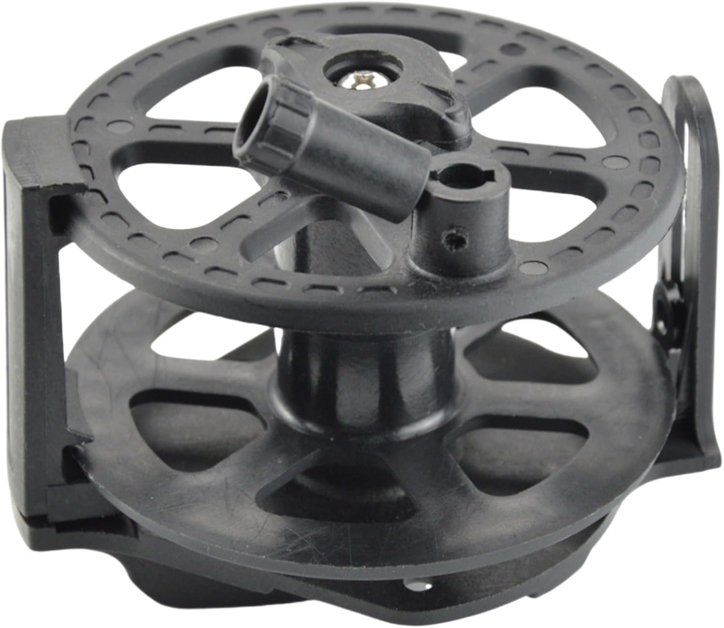 Mumuve Foldable Handle Spearfishing Reels Underwater Wood Speargun Reels Split Type Adjustable Spearfishing Line Wheel Enduring