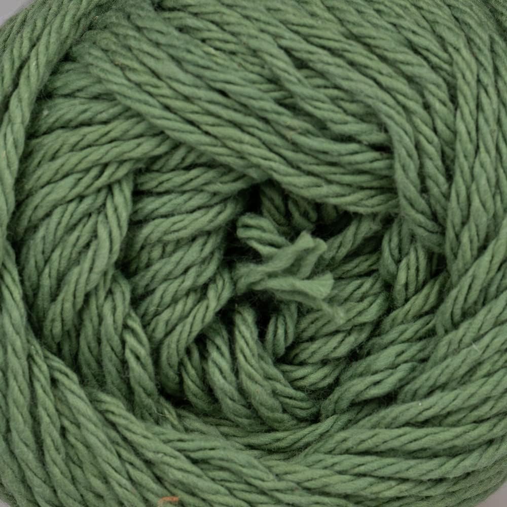 3 Pack 100% Cotton Yarn - Size 4 Medium Weight - Perfect for Crafting, Clothing, Accessories and More!