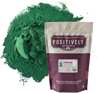 Organic Positively Botanicals Company, Spirulina, Botanical Powder, 16 Ounce