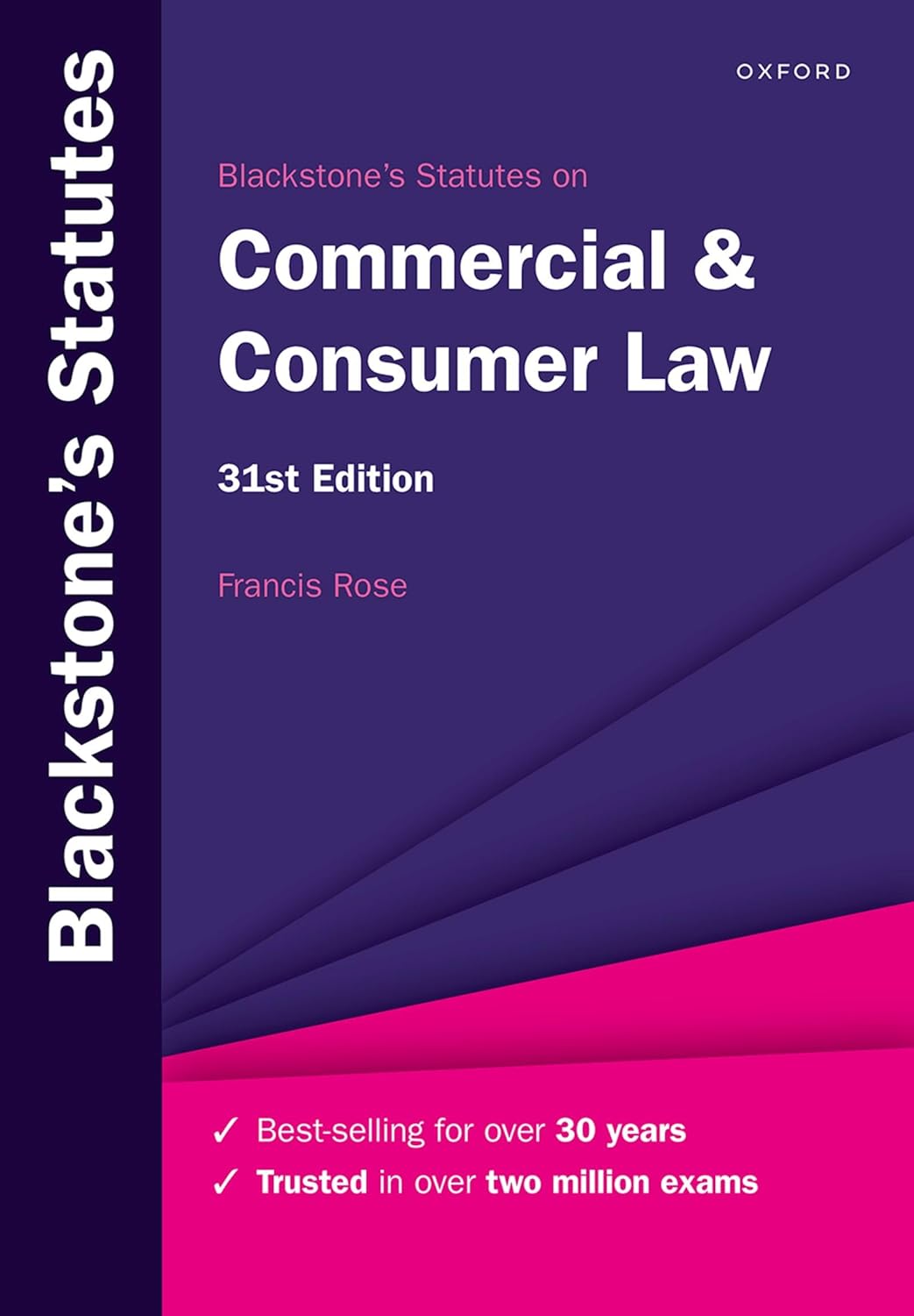 Blackstone's Statutes on Commercial & Consumer Law (Blackstone's Statute Series)