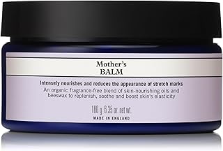 Neal's Yard Remedies Mother's Balm | Stretch Mark Cream with Organic Coconut & Almond Oils | Organic Stretch Mark Cream for Pregnancy | 6.35 oz net wt.