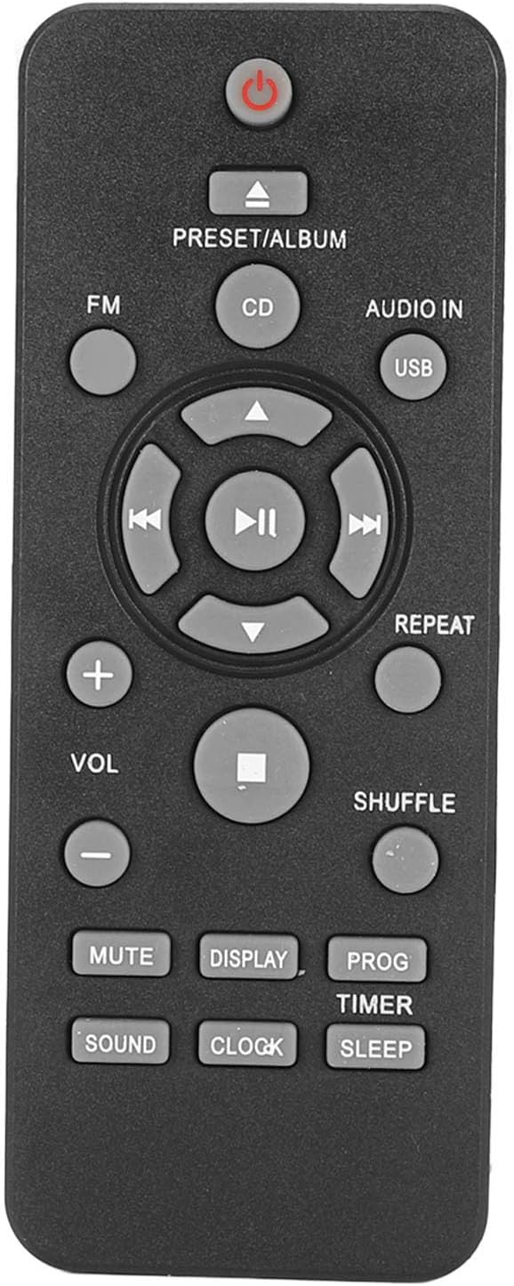 BTM2280 BTM2310 Remote Control, Universal Home Music Stereo System Remote Control Replacement for HIFI CD Combination