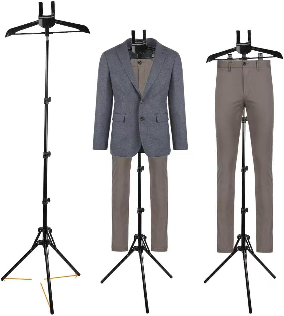 Adjustable Shirt Display Stand 86-169.7cm,Cap and Gown Display Stand,Mannequin Body,T Shirt Display,Foldable Clothing Display Stand Mannequin Torso for Retail Vendors-Patent