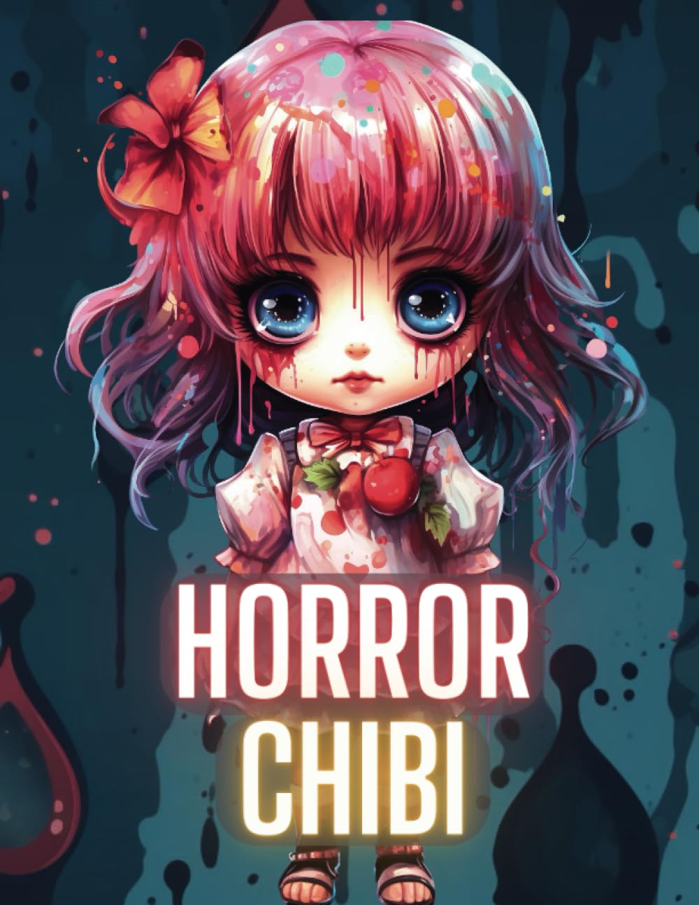 Chibi Horror: Coloring Book: Creepy and Spooky Characters - For Adults and Teens - Chibi Style