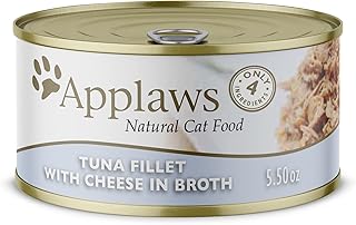 Applaws Tuna Fillet with Cheese Canned Cat Food 5.5oz (24 in case)
