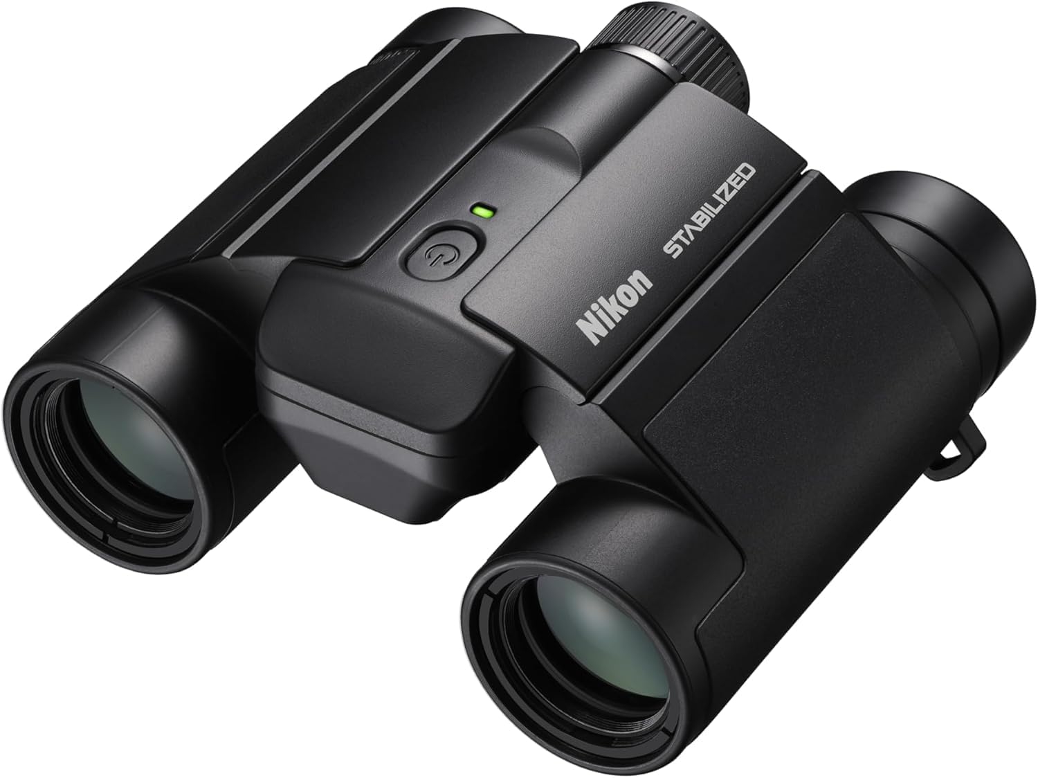 Nikon STABILIZED 12x25 Binocular | Optical Image Stabilization Delivers a Clear, Blur-Free View and Reduces Eye Strain with 12x Magnification
