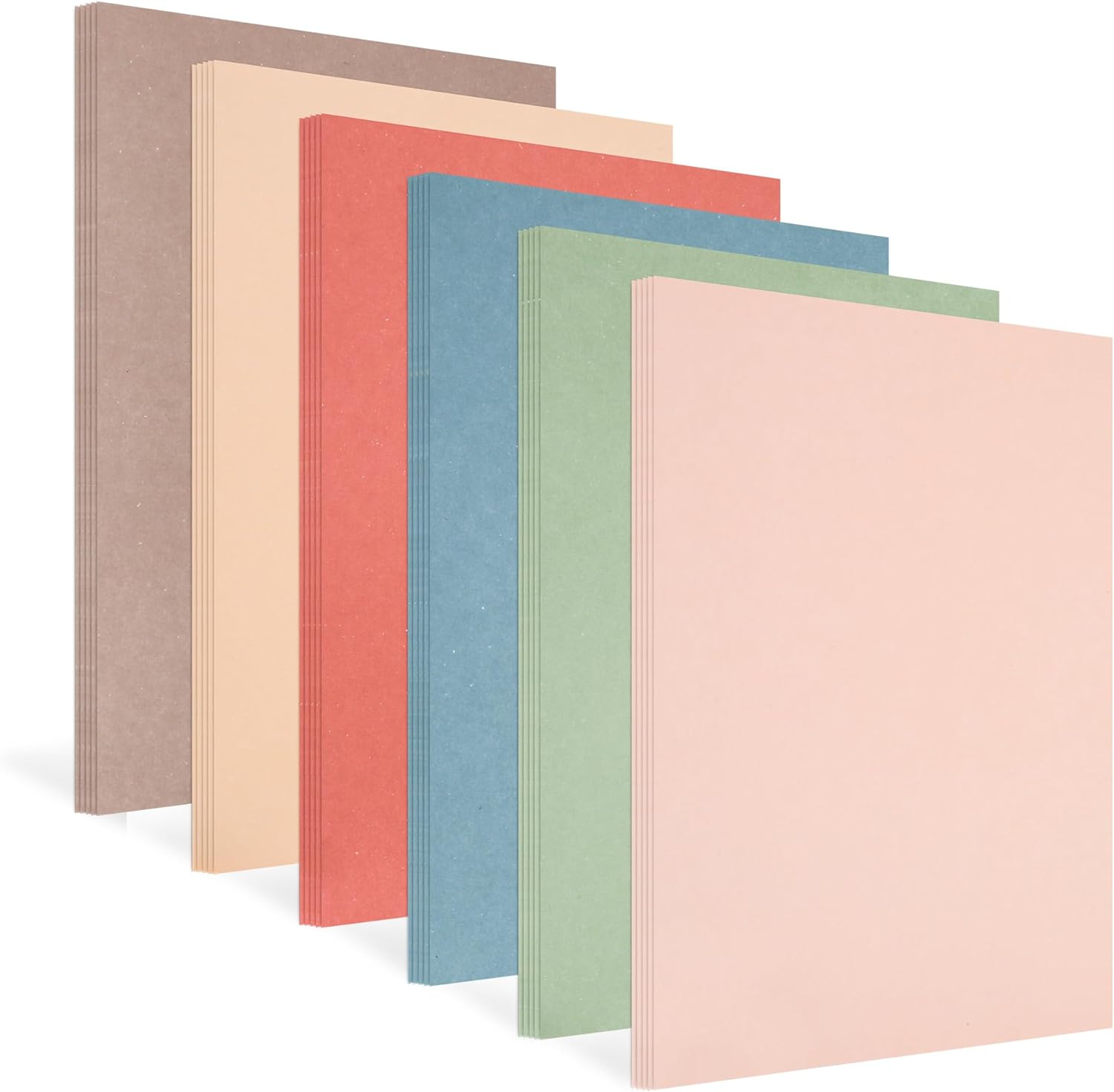 8.5x11 Colored Cardstock 30 Sheets, 230gsm/85lb Assorted Colors Heavy Craft Paper for Inkjet Printing, Card Making, Construction Paper, Scrapbooking, DIY Crafts, Double-Sided Heavyweight