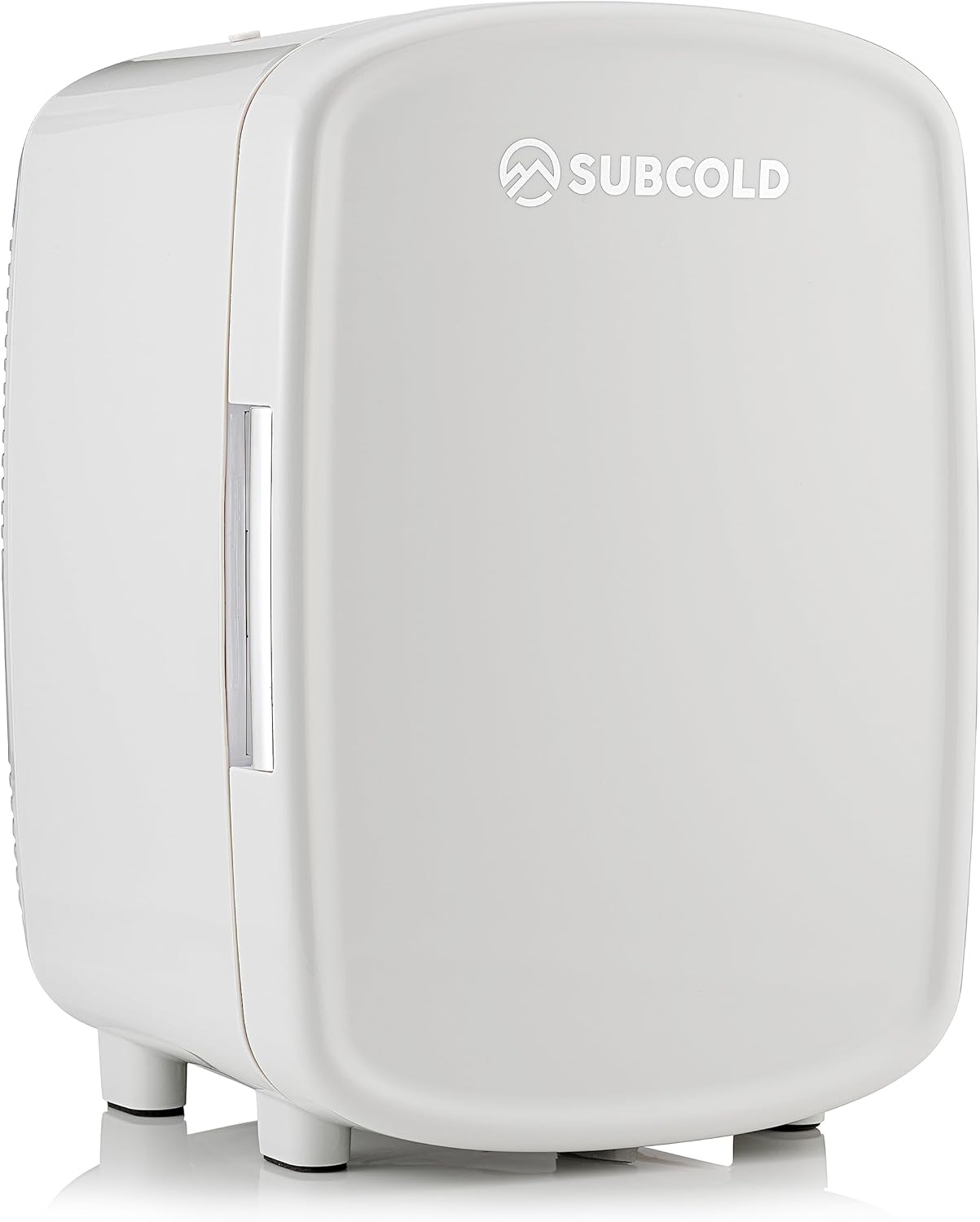 Subcold Luxe9 Mini Fridge | 9L Portable Thermoelectric AC Power Cooler | Quiet for Bedrooms, Offices, Beauty, Skincare & Cosmetics (Light Grey)
