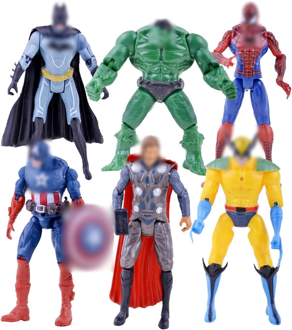 XRHOT Figures Set 5PC Action Figure Legends Action Figures Characters Statue Collectibles, Gift for fan Toys for Kids Ages 4 and Up