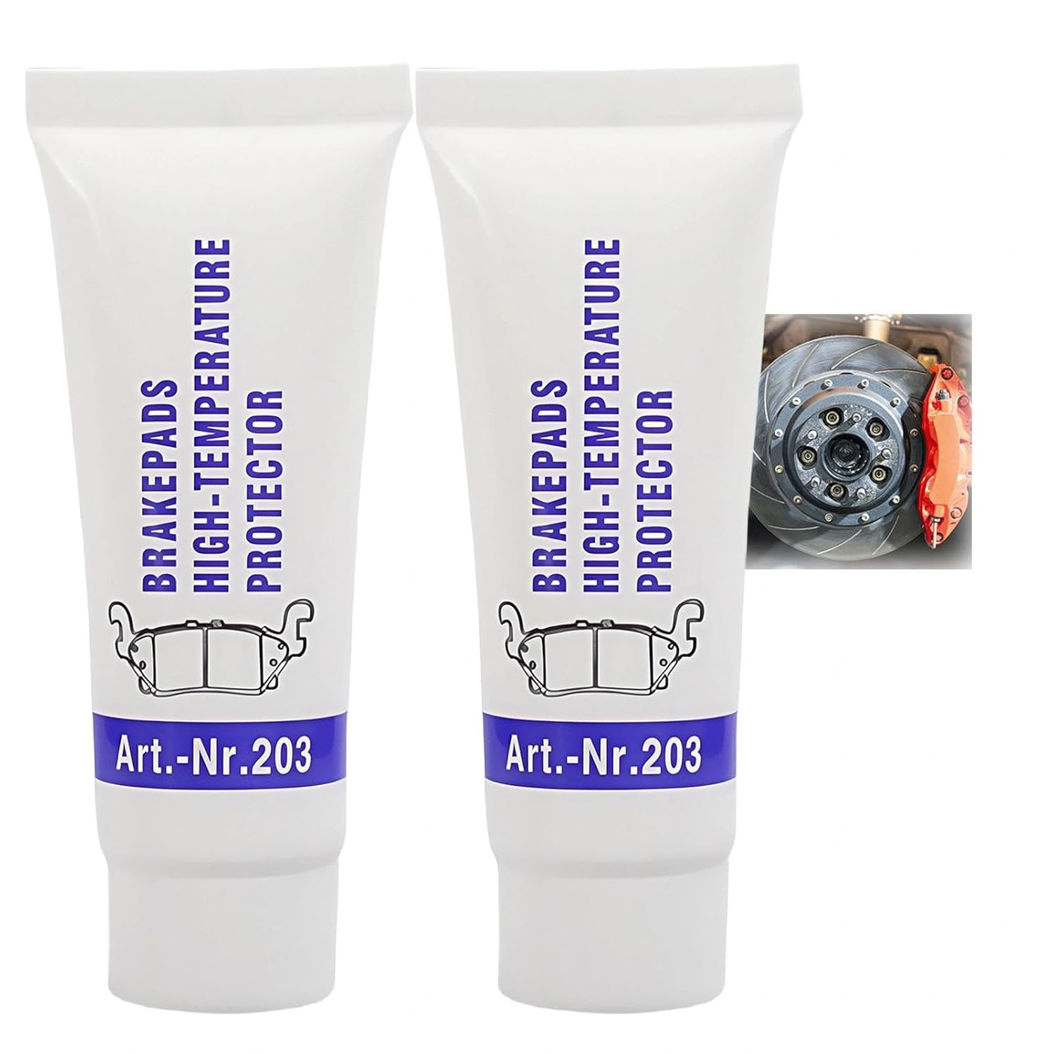 2pcs Silicone Grease | Silicone Greases For O-Rings Copper Grease For Brake Pads | Durable And Waterproof＆ Clear Squeaking＆Against Galling For Car Plumbers Brake Pad