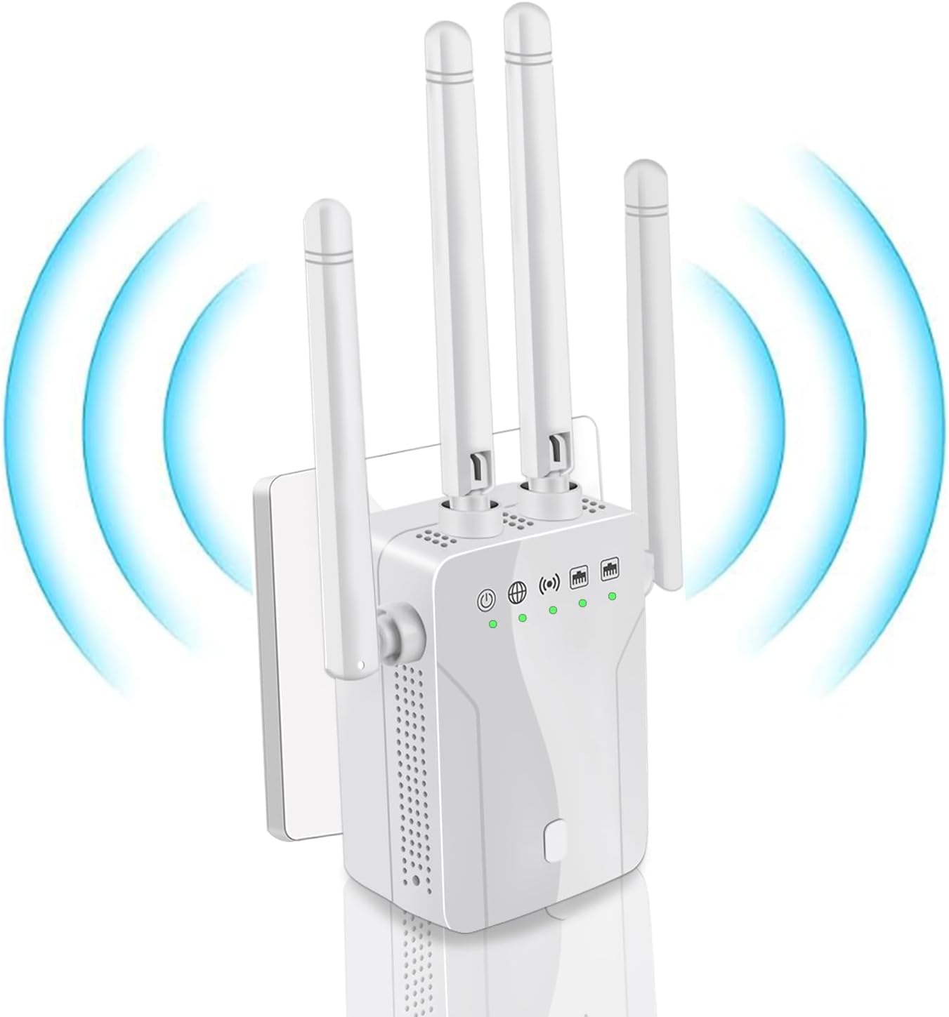 WiFi Extender Signal Booster for Home: Internet Repeater Long Range Covers Up to 45+ Devices and 8470 Sq.ft for Apartment Basement Office House