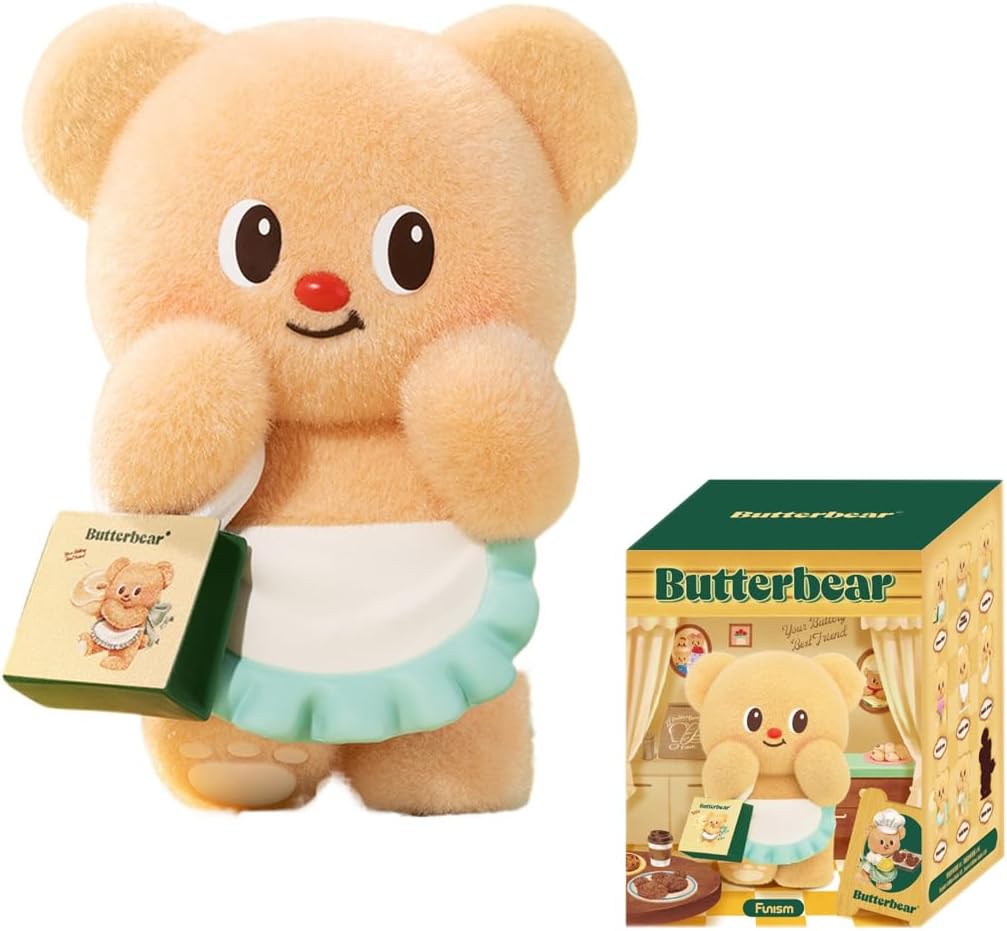 Aven Rabbit Butter Bear Business Day Series Blind Box Action Figures Mystery Box Cute Random Toys Birthday Gift Christmas Collectible Toy for Desktop Ornaments, 1PC