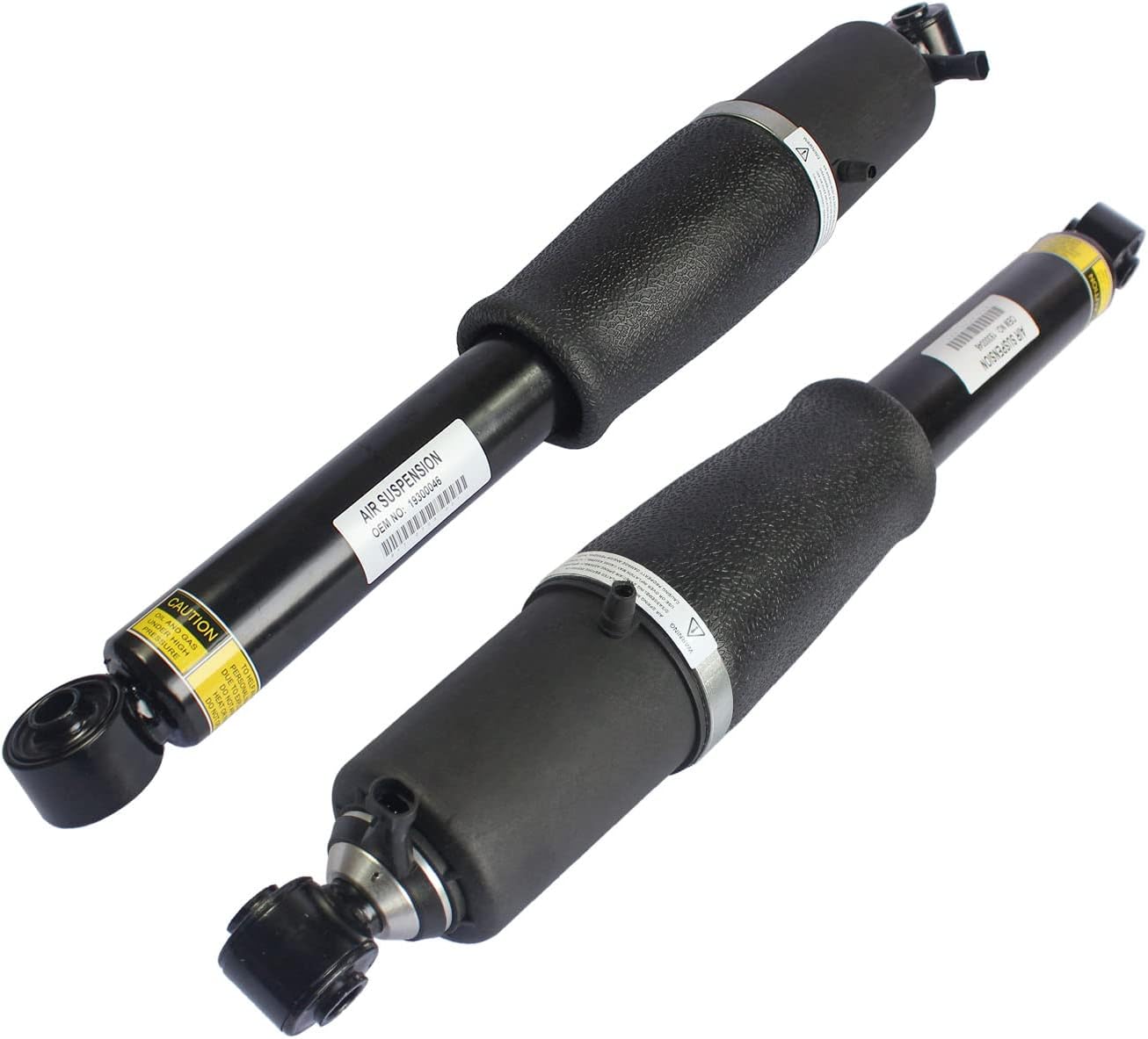 Rear Air Strut Shock Absorber Compatible with 2002-2014 Cadillac Escalade Chevrolet Avalanche Suburban Tahoe GMC Yukon Replace# 15756926, 25979391, 25979393