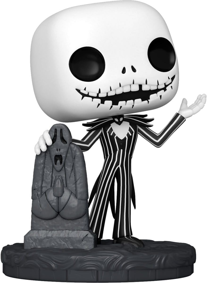 Funko POP! Disney: the Nightmare Before Christmas 30th - Jack Skellington With Gravestone - Collectable Vinyl Figure - Gift Idea - Official Merchandise - Toys for Kids & Adults - Movies Fans