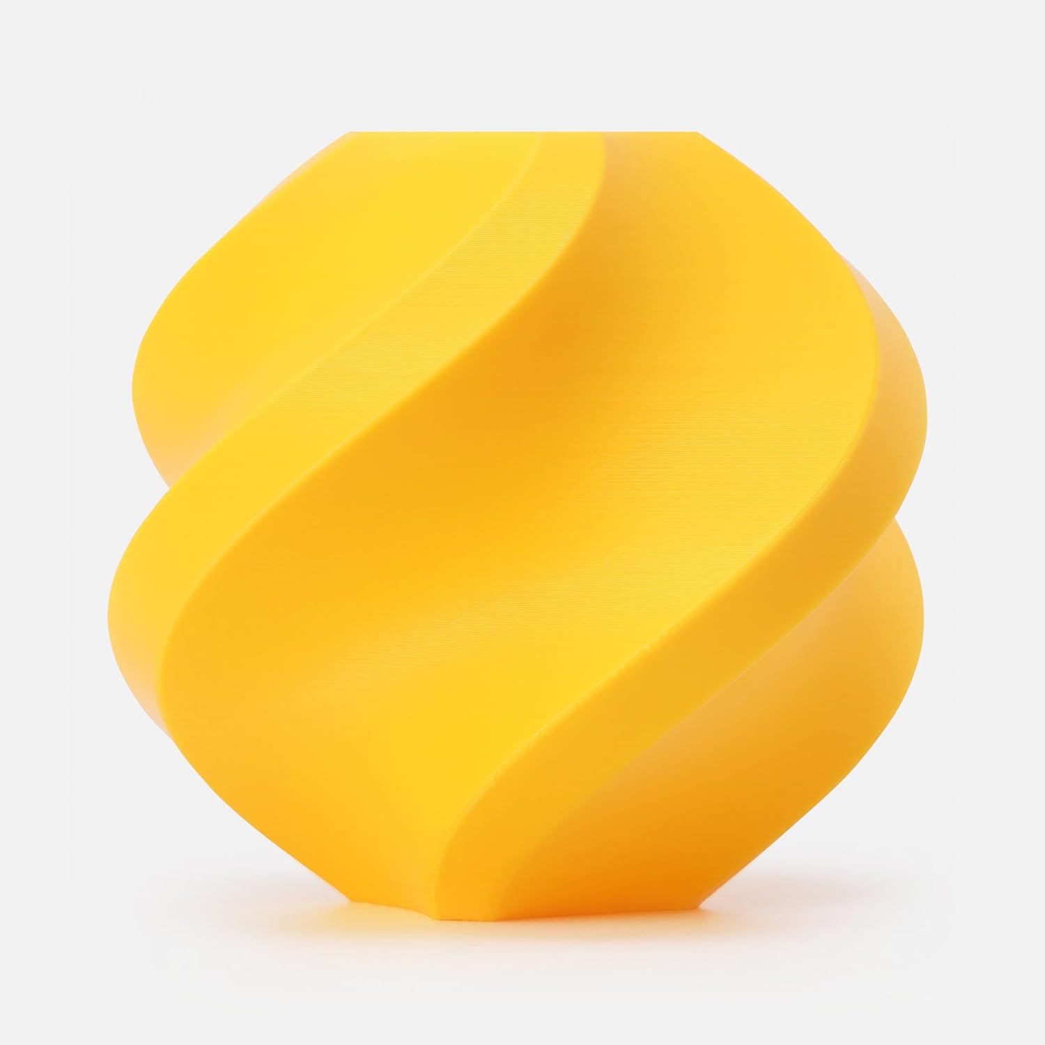 Bambu Lab PLA Filament Matte 3D Printer Filament 1.75mm PLA 1kg High Tenacity Eco Friendly - Sunflower Yellow (10402) - Refill