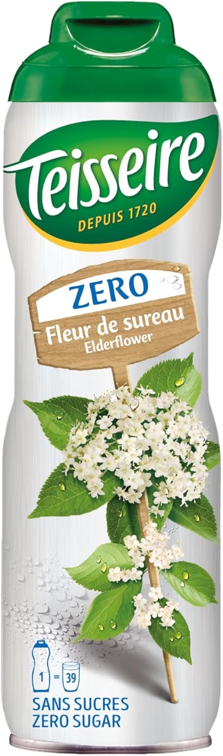 Teisseire Zero Elderflower, 600ml