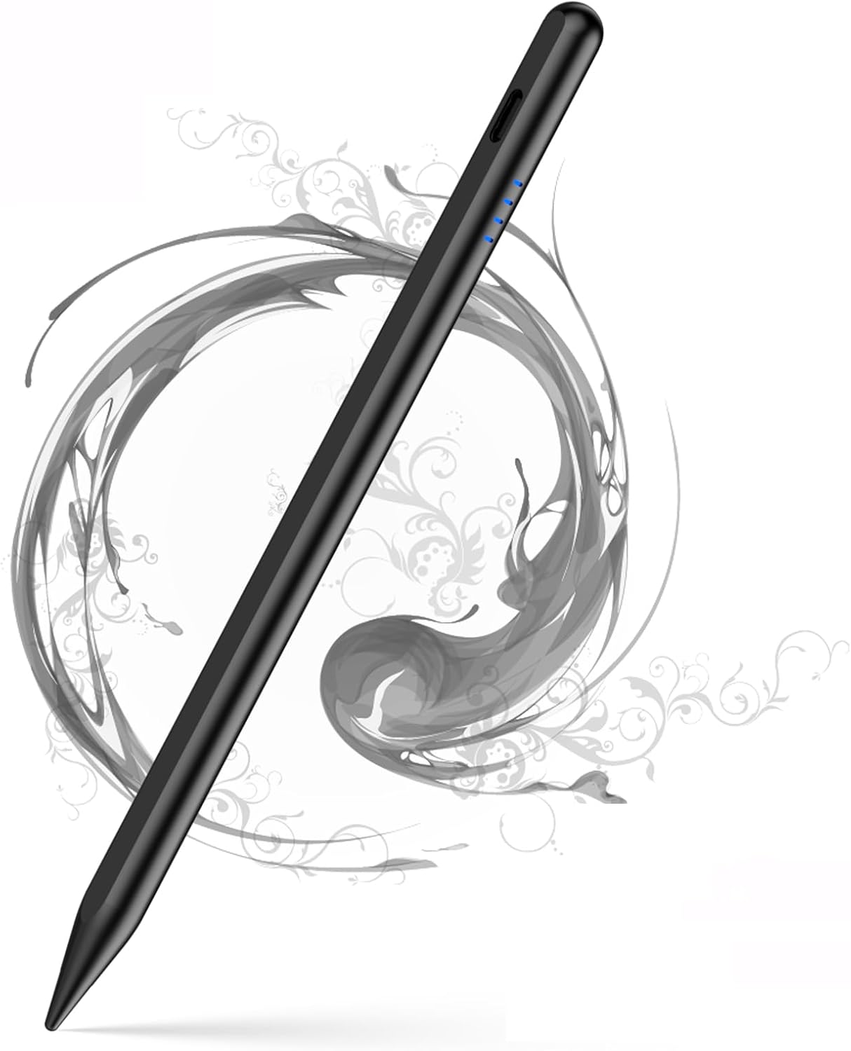 Tablet Stylus Pens for Touch Screens,with High Precision and Magnetic Adsorption, Digital Pen Compatible with Huawei/Samsung/iPhone and Other Android Smartphone and Tablets Devices(Black)