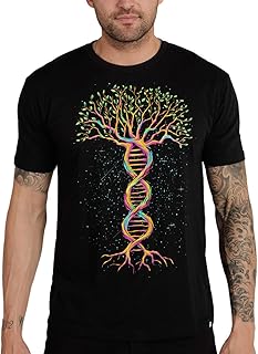 INTO THE AM Men's Graphic Tees S - 4XL Cool Lightweight Fitted Printed Design T-Shirts Nature