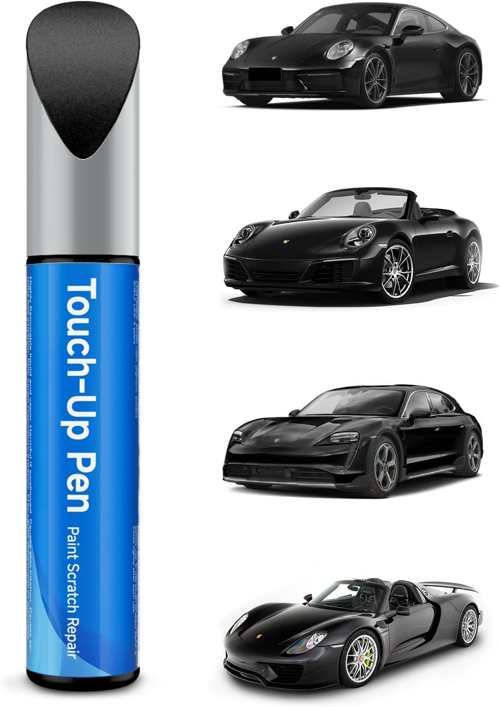 Touch Up Paint Compatible with Porsche Exact Match Touch Up Paint Car Scratch Repair (Black(041/A1)Compatible with 911/Cabrio/Taycan/911/914/918/Spyder/924/944/968/Boxster/Carrera/Gt/Cayenne/Cayman/S/Macan/Panamera/718/Boxter/718/Cayman/Panamera/Turismo/986)