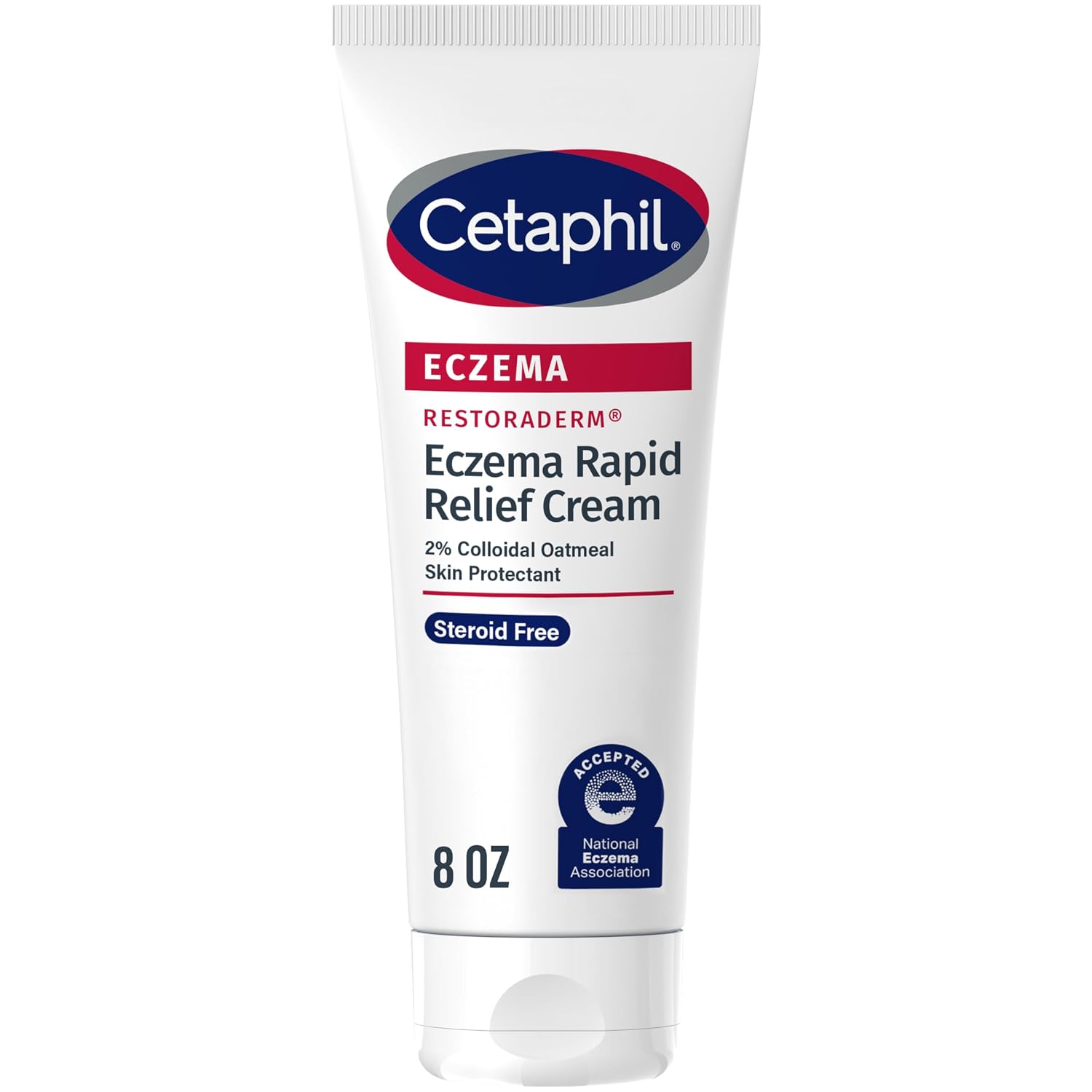 Cetaphil RESTORADERM Eczema Flare-Up Relief Cream, Colloidal Oatmeal, 8oz