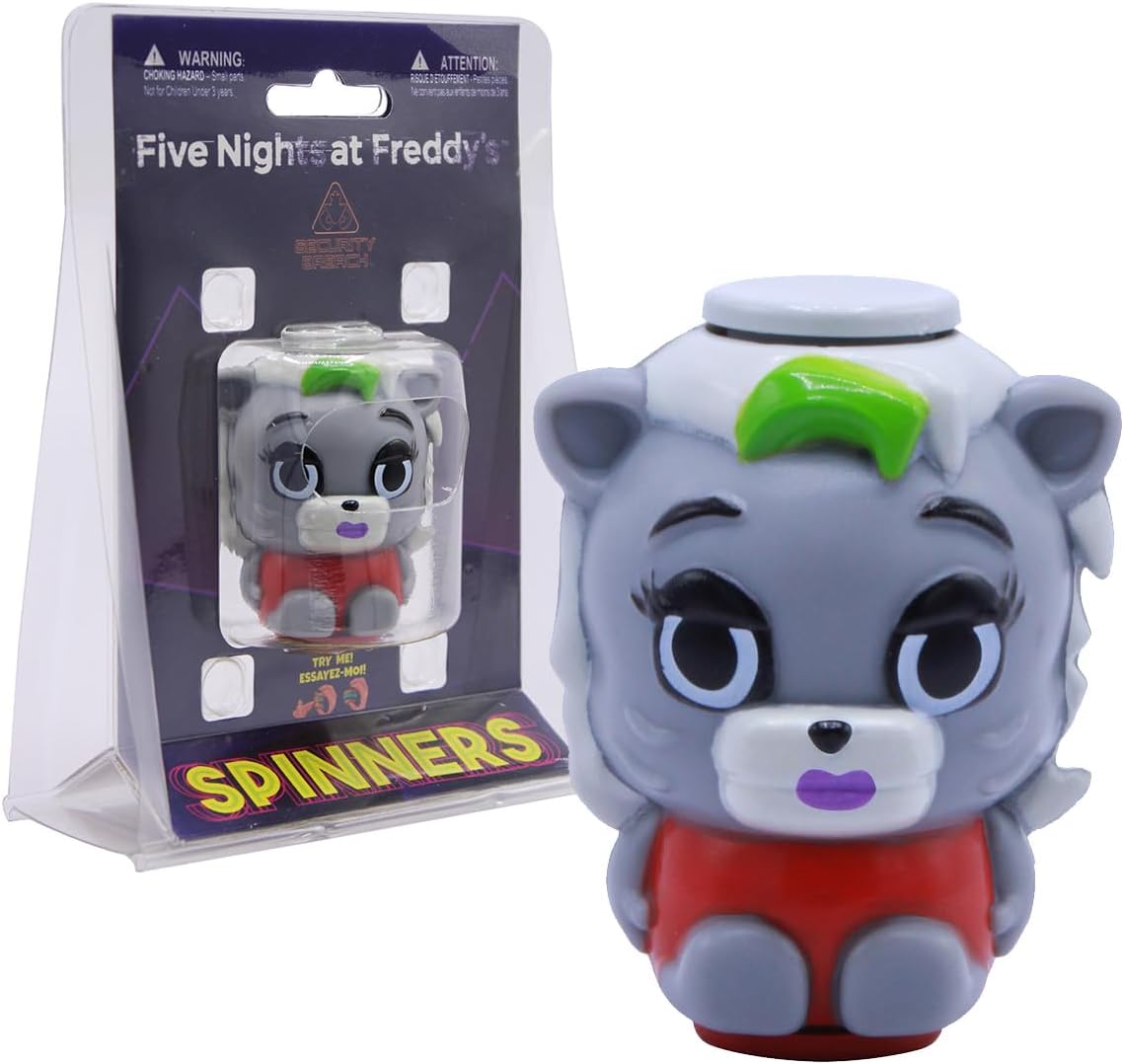 Five Nights at Freddy’s Security Breach Fidget Spinner – Roxy (Official Collectible Stress Toy & ADHD Focus Spinner)