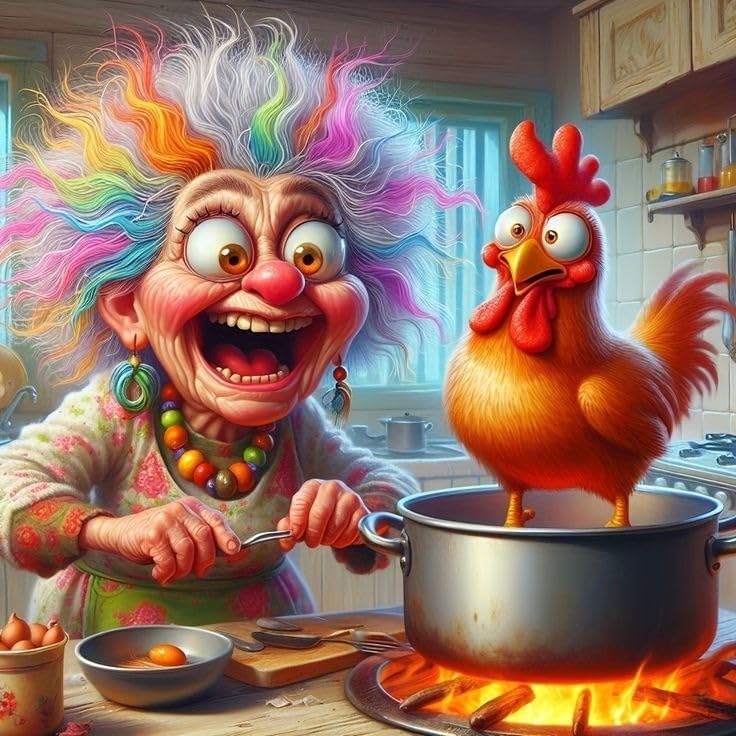 cdjlddww Chicken Diamond Painting Kits for Adults Beginners, 5D Diamond Art Kits for Adults, DIY Full Drill Diamond Dots Paintings Picture Arts Craft for Home Wall Art Decor 12x16 Inch