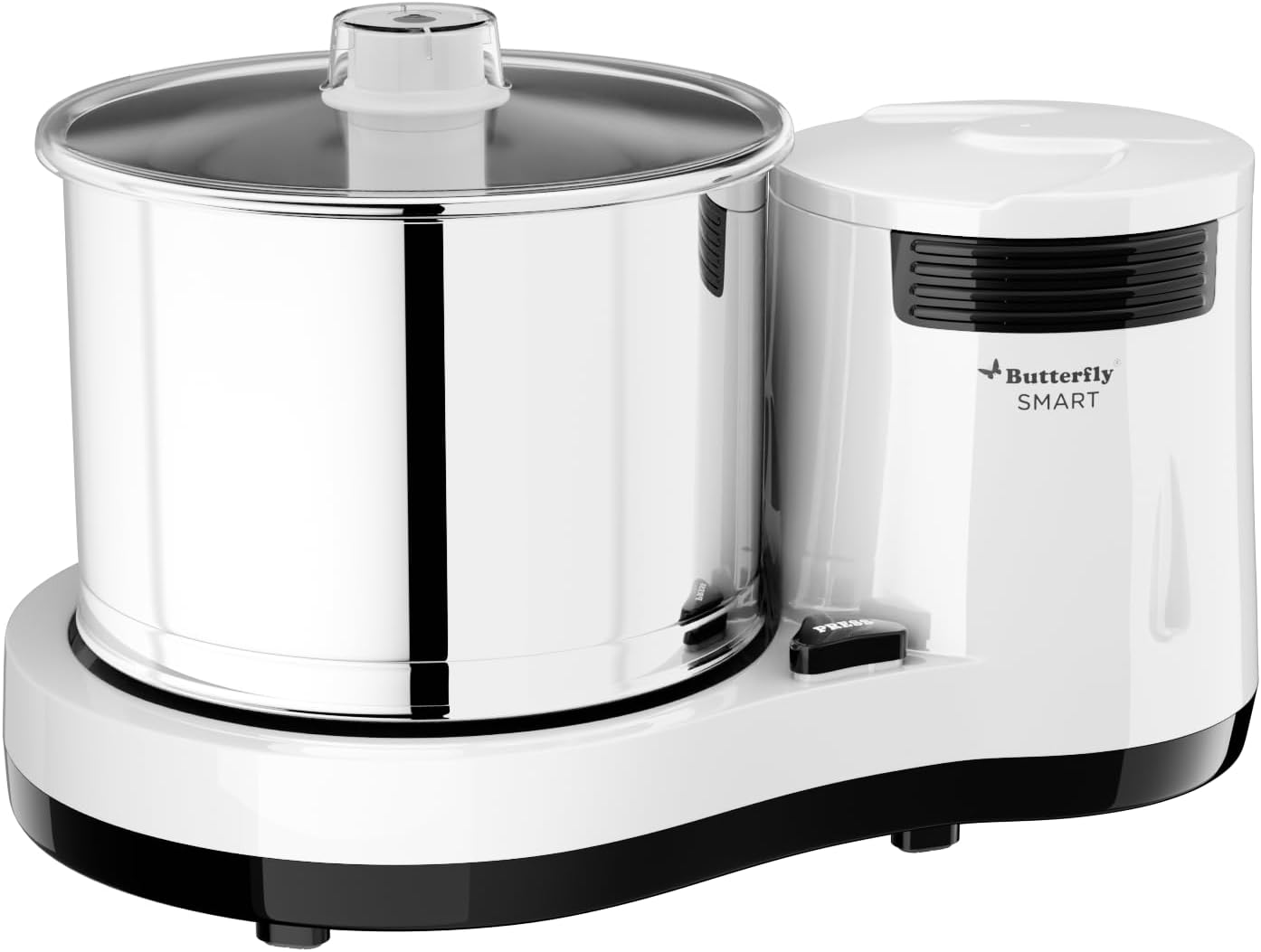 Butterfly Smart 2 Litre Wet Grinder with Coconut Scrapper (Indian Plug)