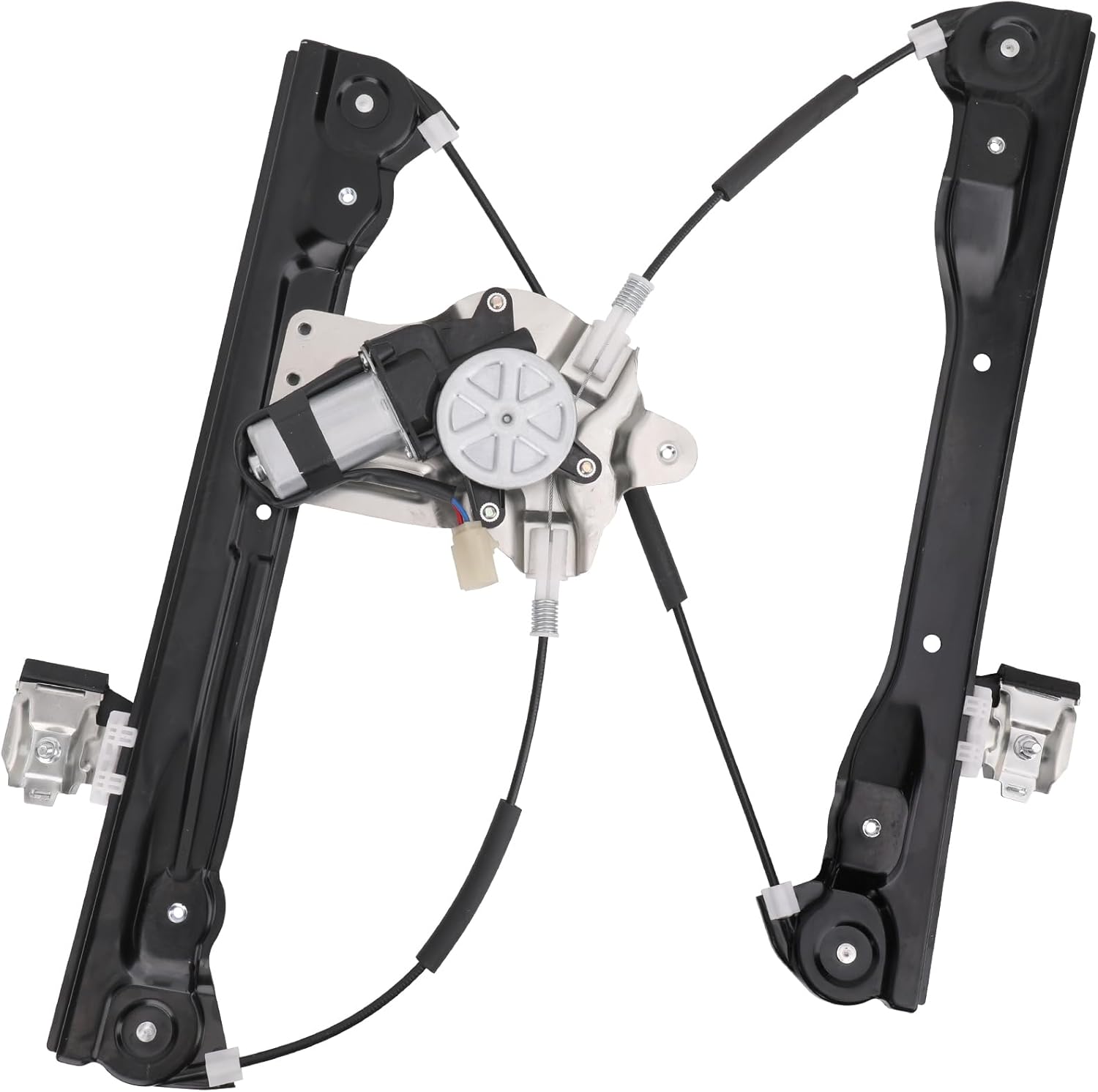 Power Window Lift Regulator with Motor Assembly Front Right Passenger Side Compatible with Chevrolet Cruze 2012-2015/ Chevy Cruze Limited 2016 (2 Pins), Replace OE 751-740